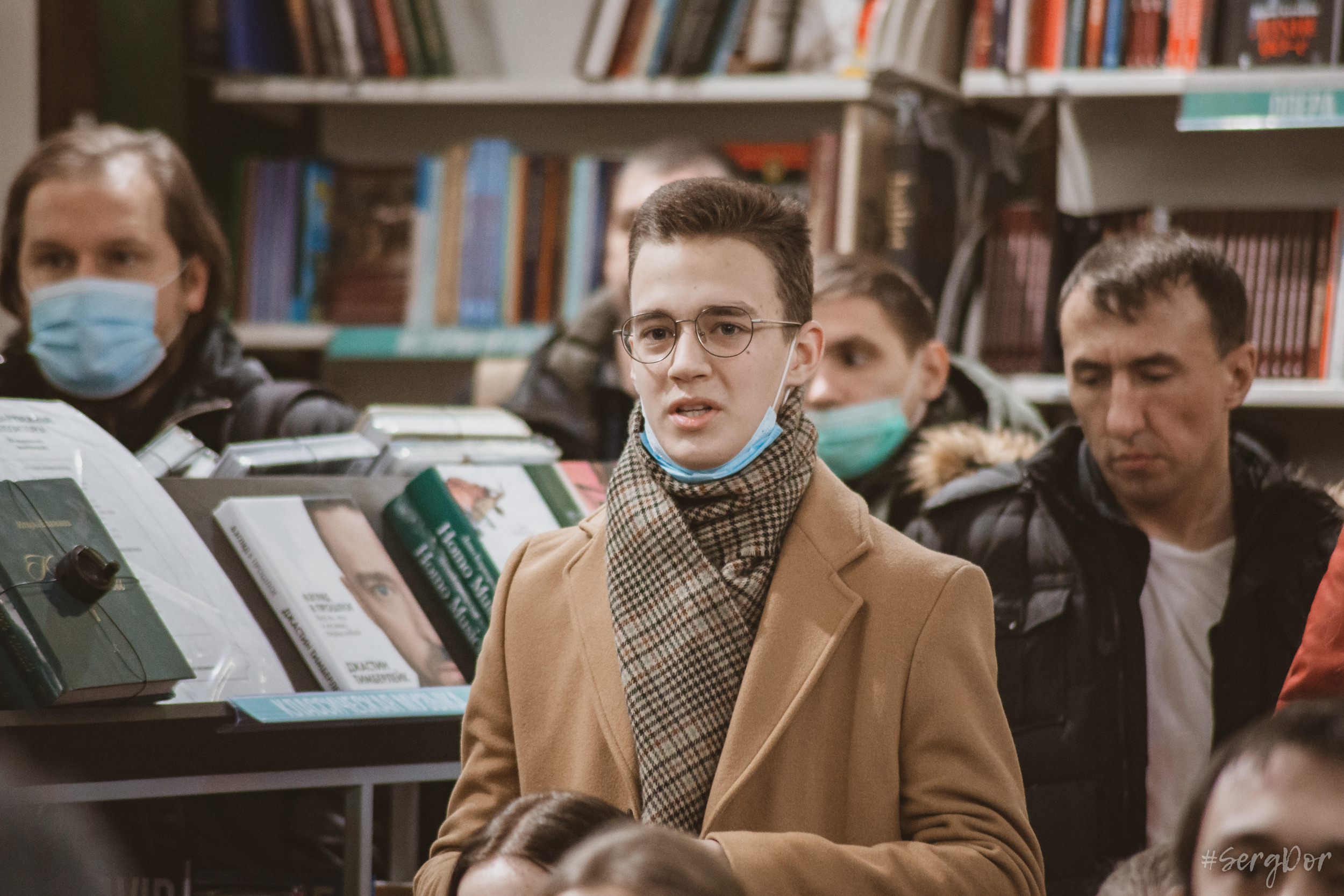 Дом книги, Джоанна Стингрей, Презентация книги, Конец андеграунда, Русский рок, 08 января 2022 года, Санкт-Петербург, Питер, #SergDor, 08.01.2022