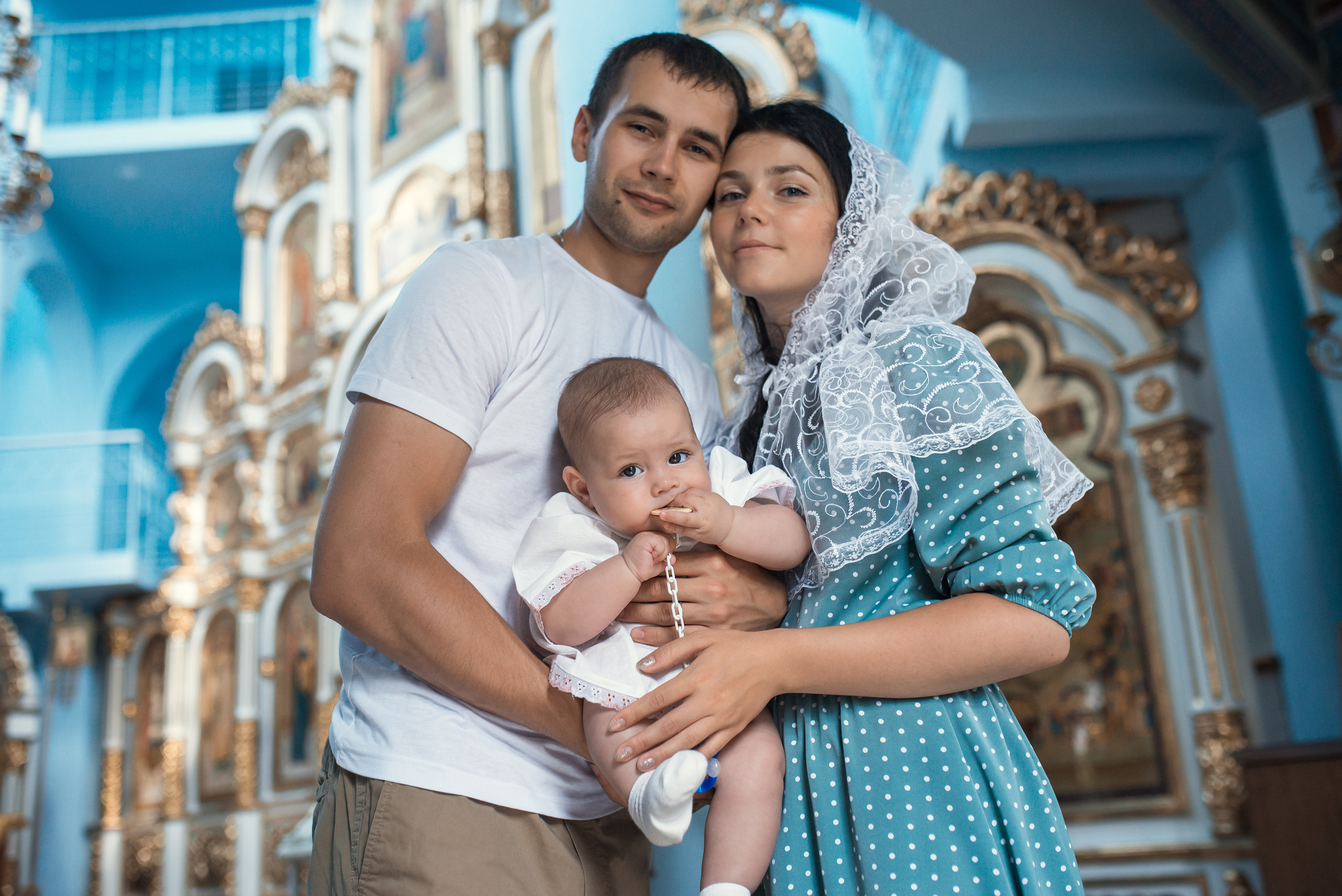 Крещение Златы. Фотограф на крещение в Саратове Марина Грушина