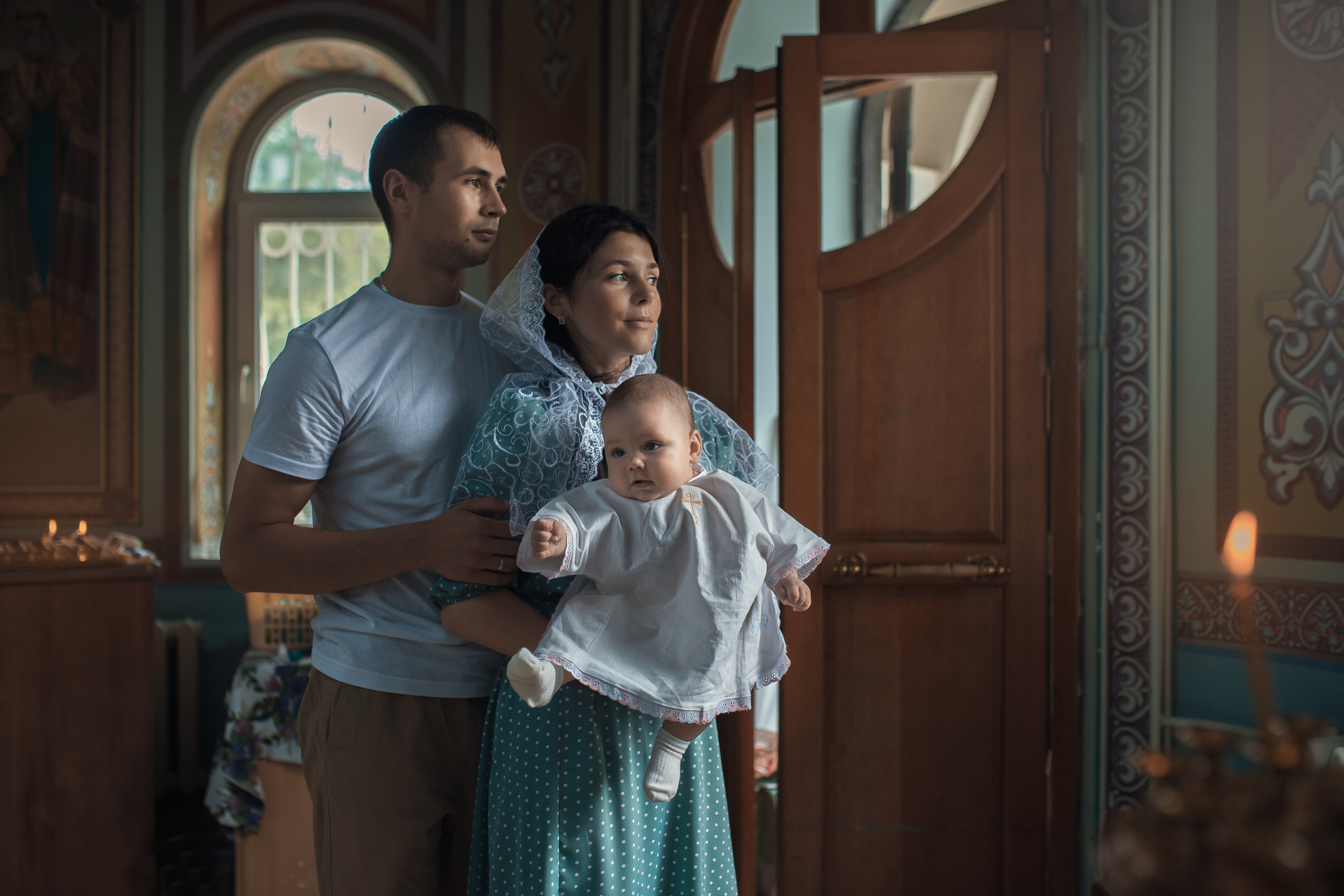 Крещение Златы