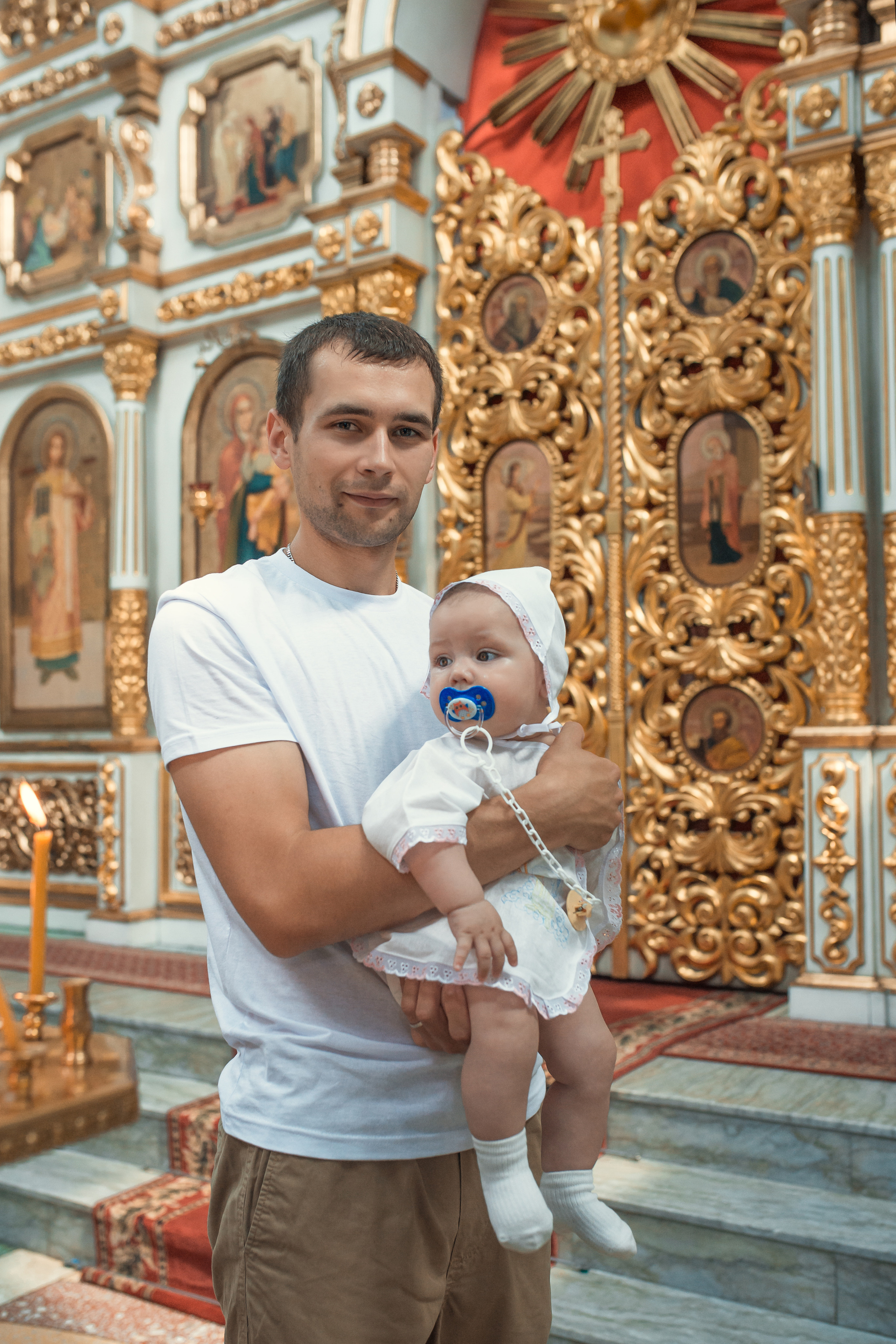 Крещение Златы. Фотограф на крещение в Саратове Марина Грушина