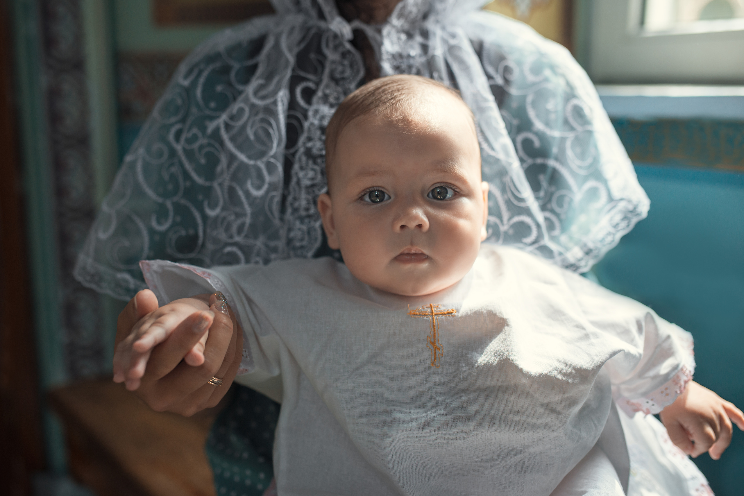 Крещение Златы. Фотограф на крещение в Саратове Марина Грушина