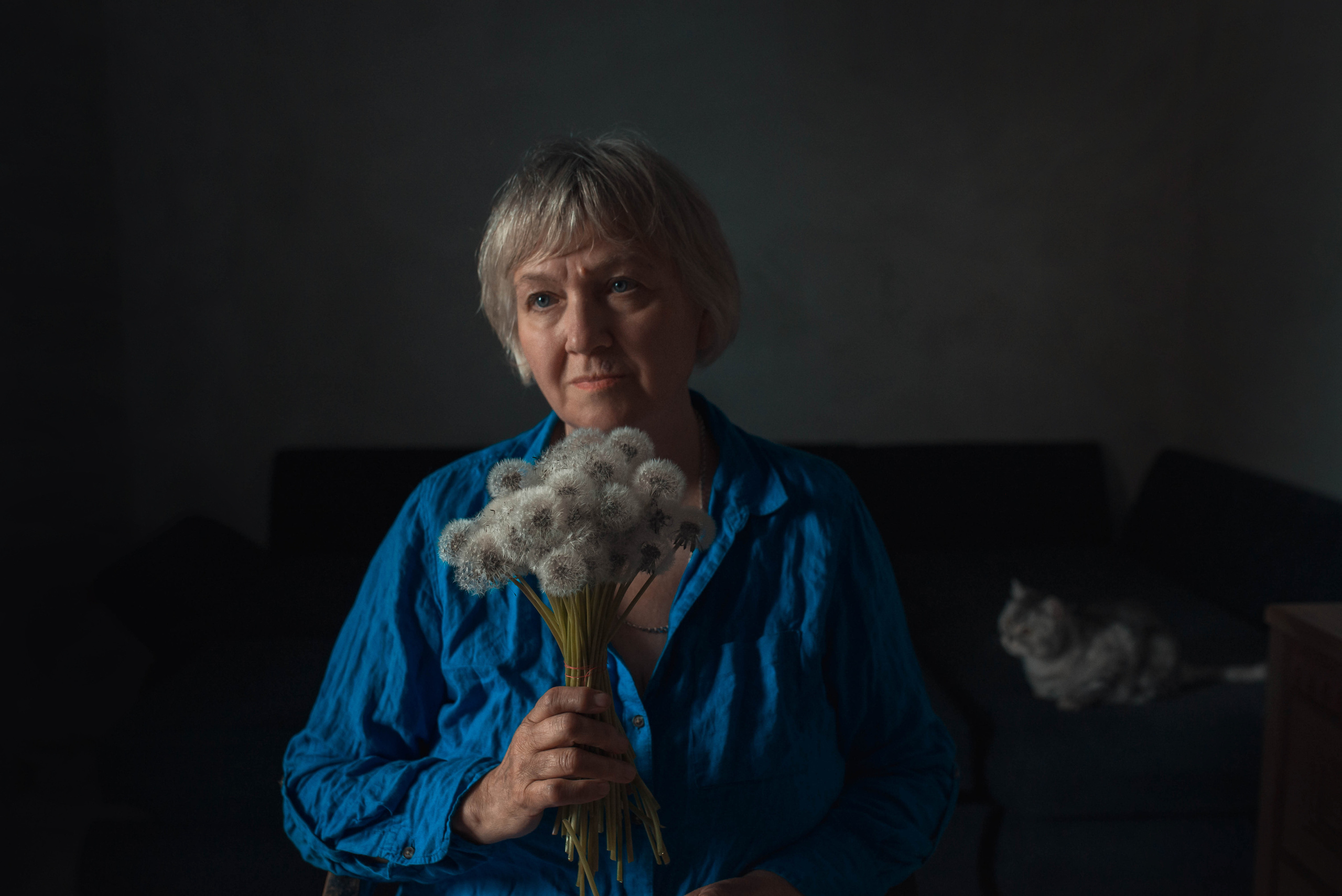 Бабушка и внук. Фотограф на крещение в Саратове Марина Грушина