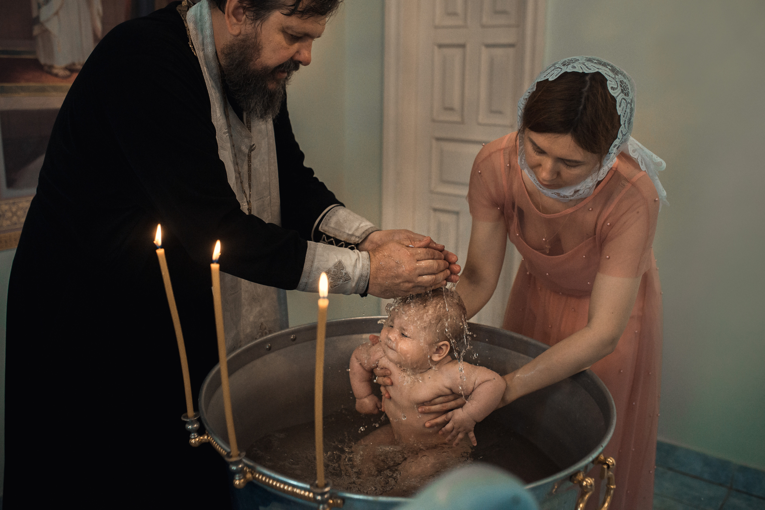 Крещение Златы. Фотограф на крещение в Саратове Марина Грушина