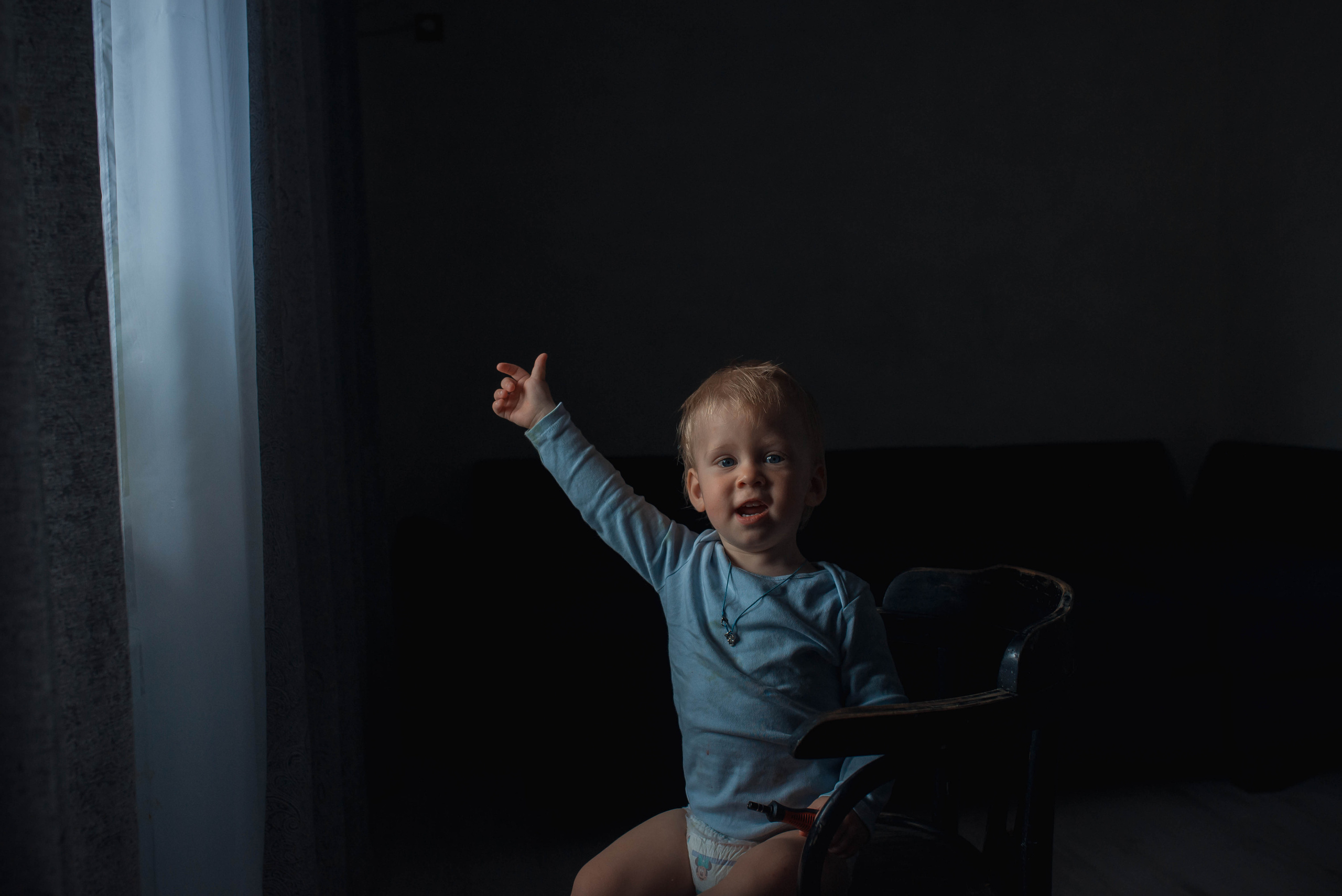 Бабушка и внук. Фотограф на крещение в Саратове Марина Грушина