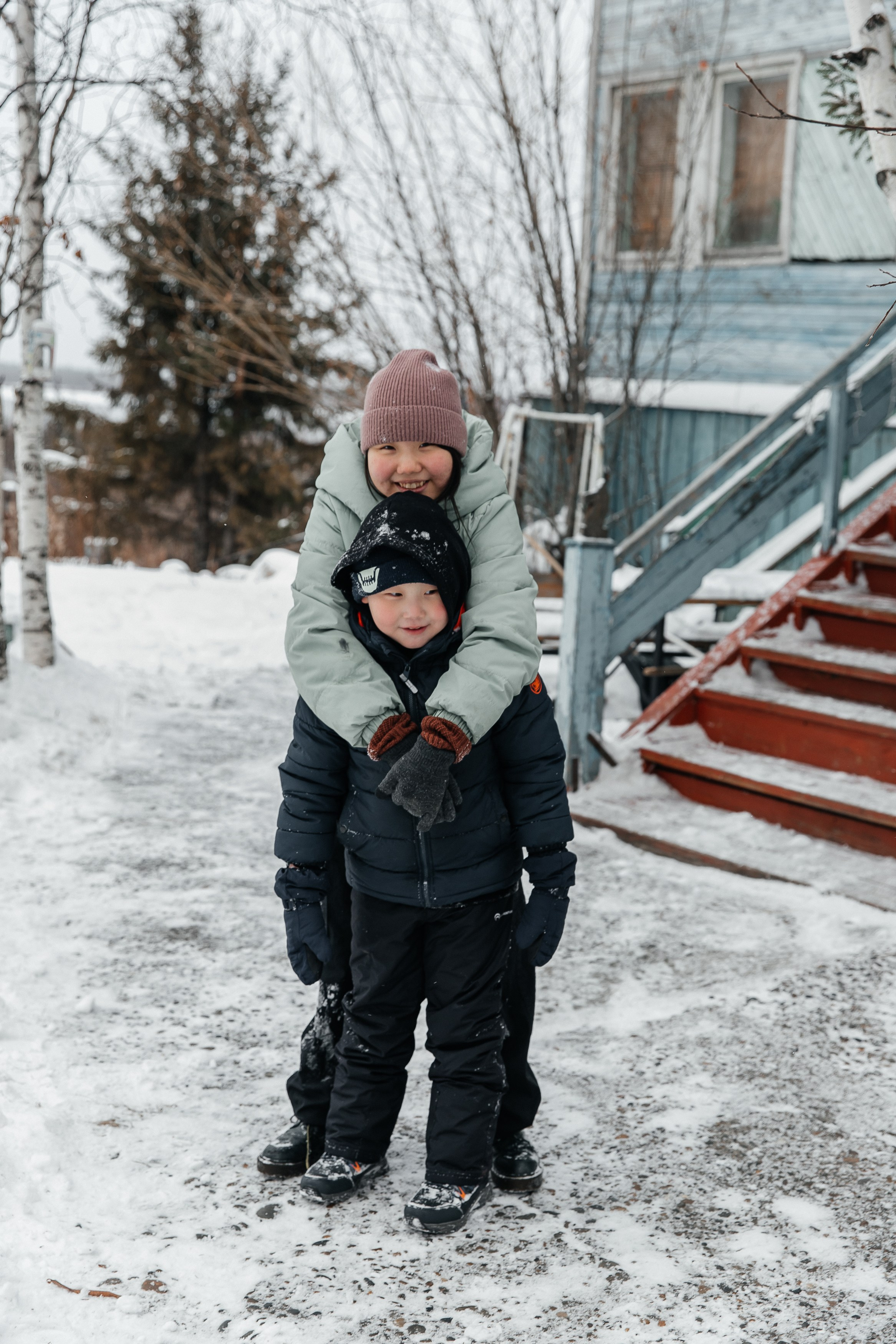 Степановы. Воронистая Анастасия. Фотограф Якутия, Томпонский район