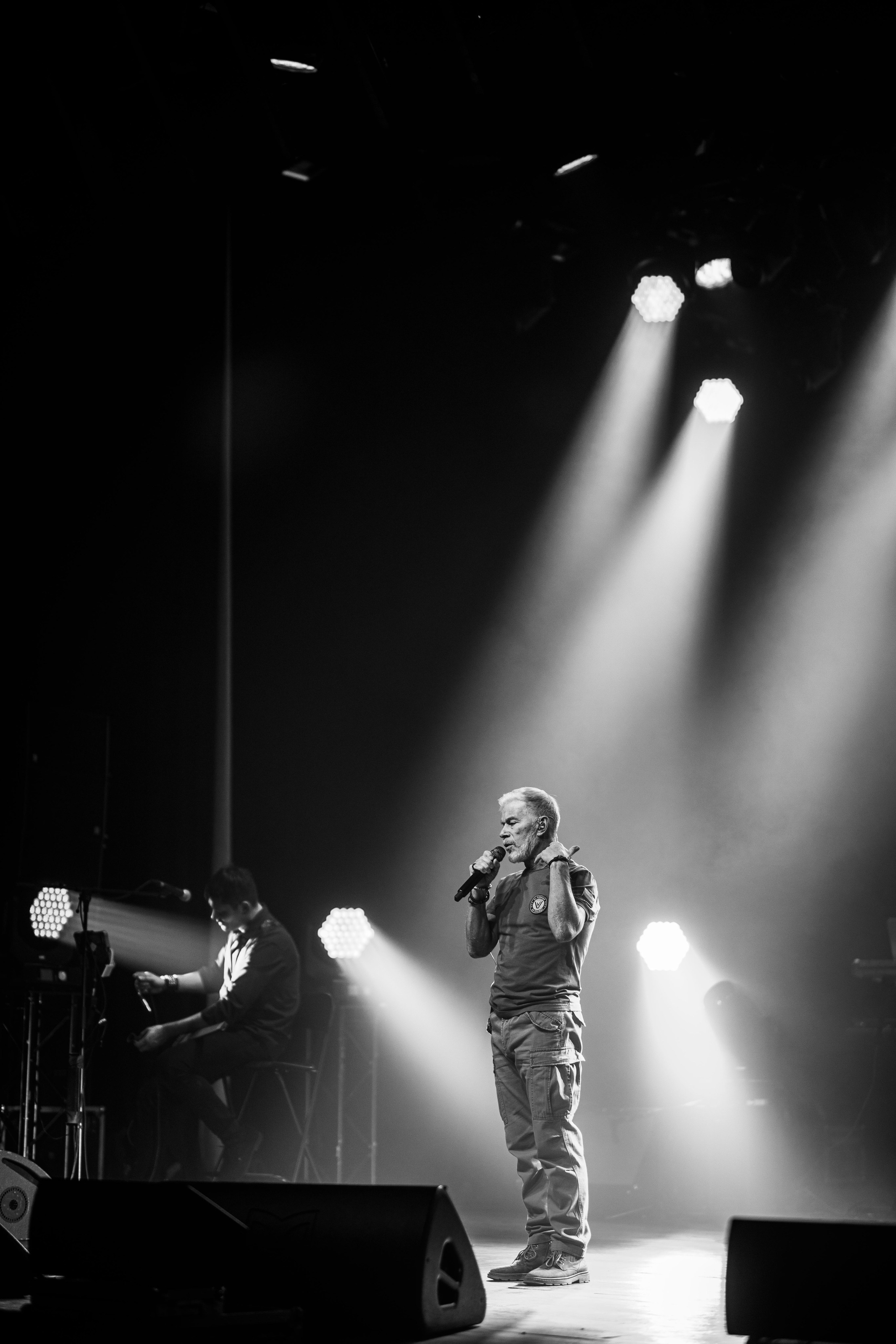 Концертное. ЧБ Фотограф Ольга Лесли