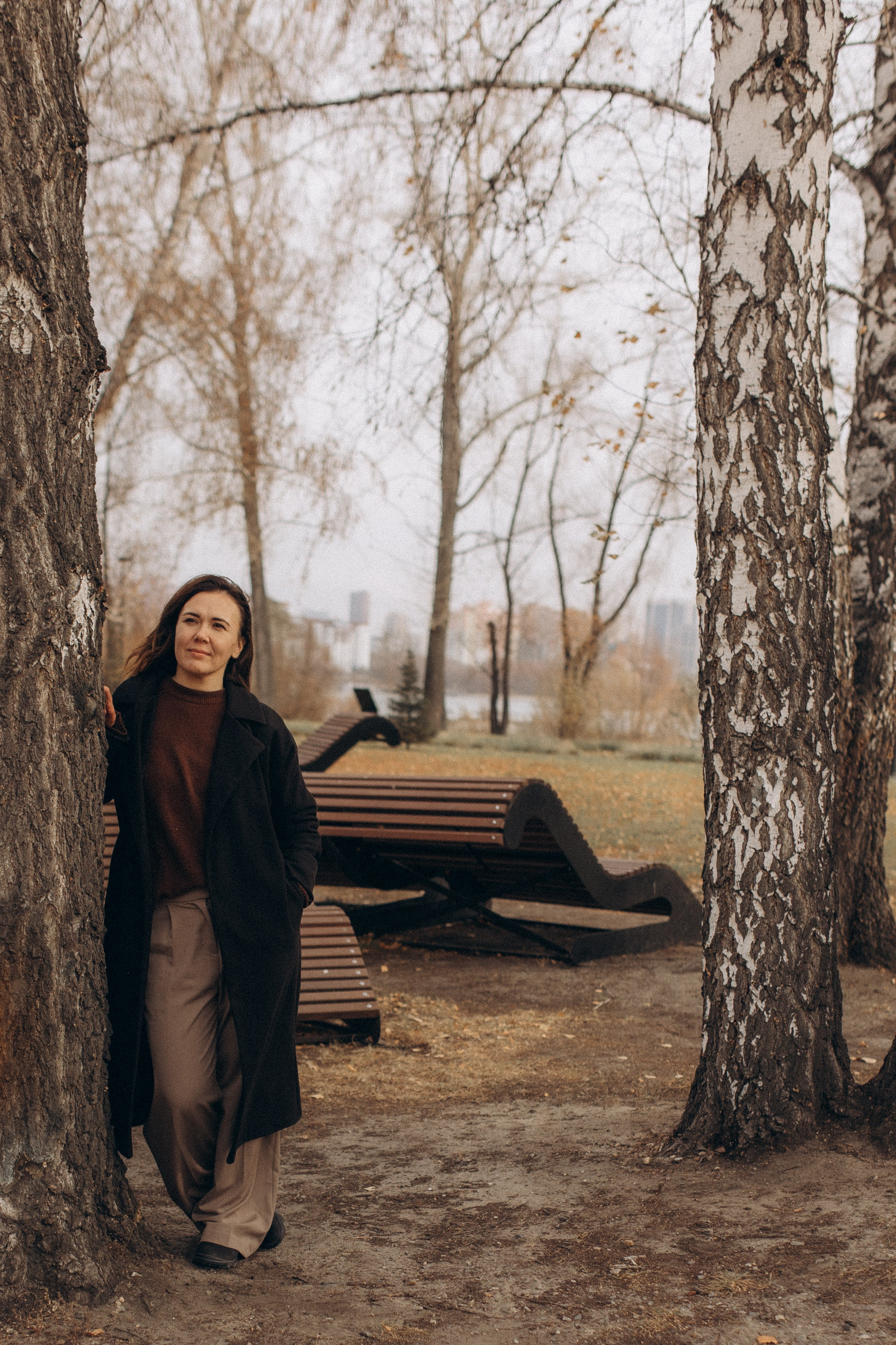 Осенняя прогулка. Семейный фотограф lifestyle в Новосибирске Елена Шпилевая