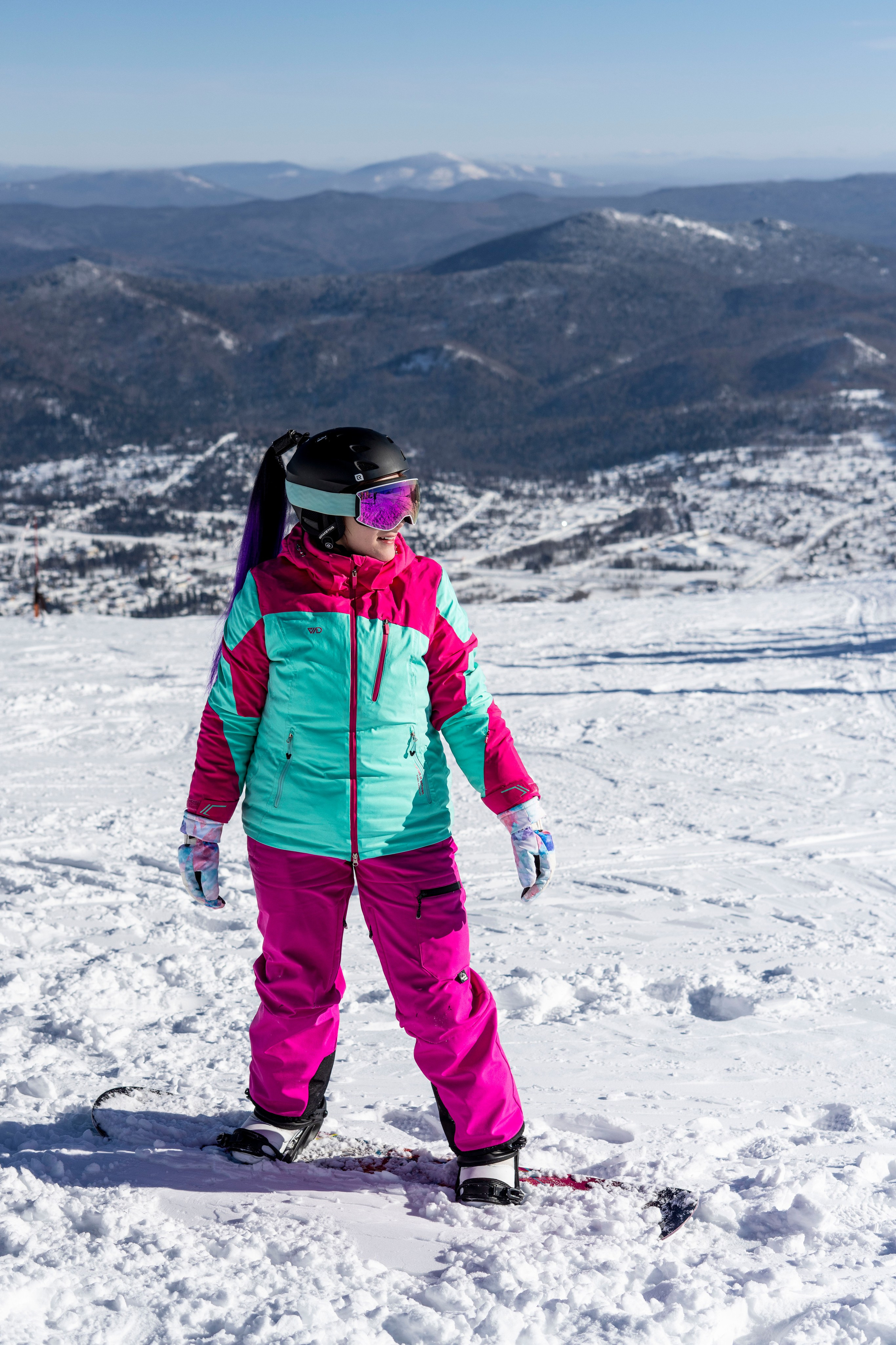 Фотосессия на вершине. Анастасия Паршукова — фотограф Шерегеш Новосибирск