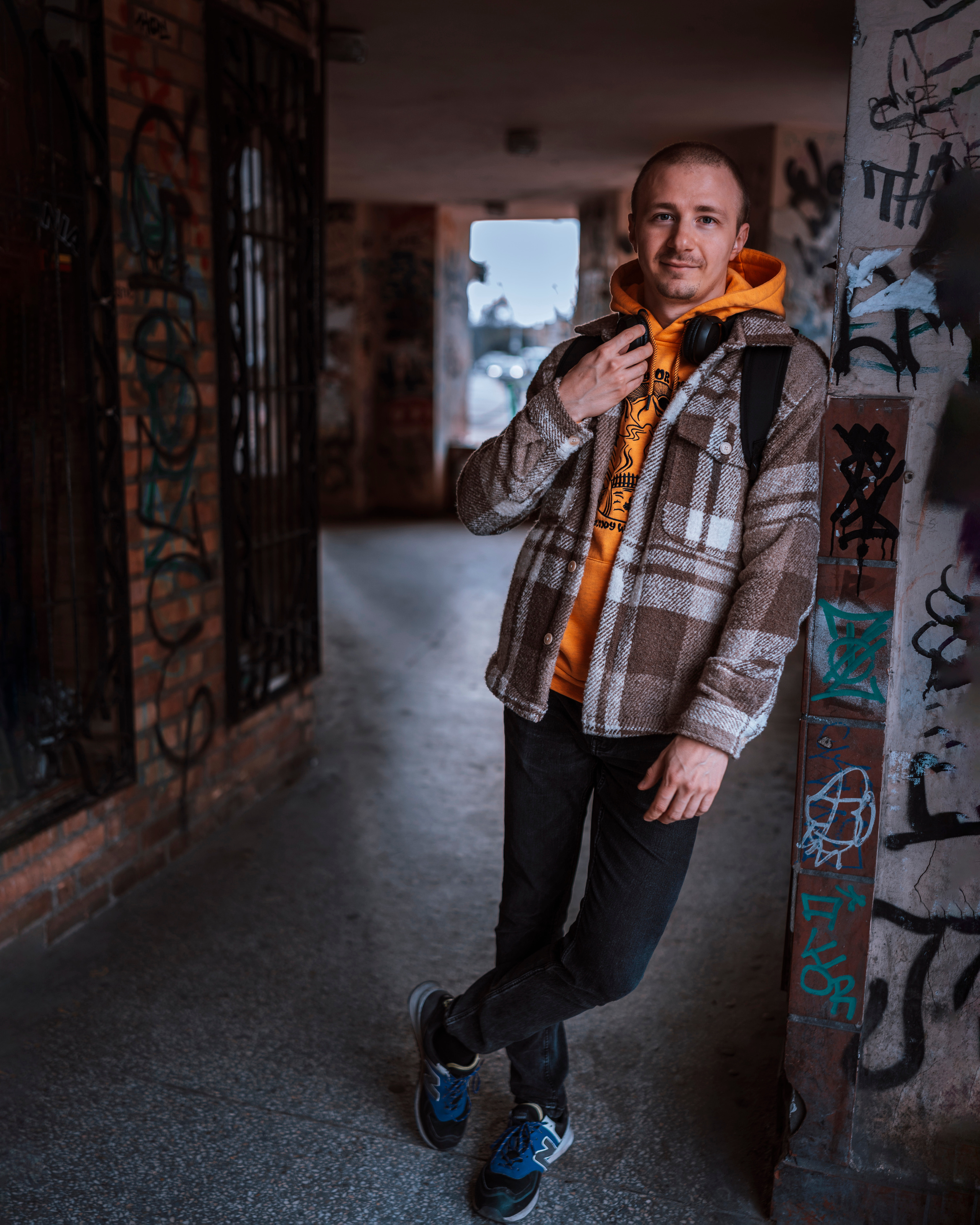 Мужской портрет. Portrait photographer Wrocław Vitali Pabiadzinski