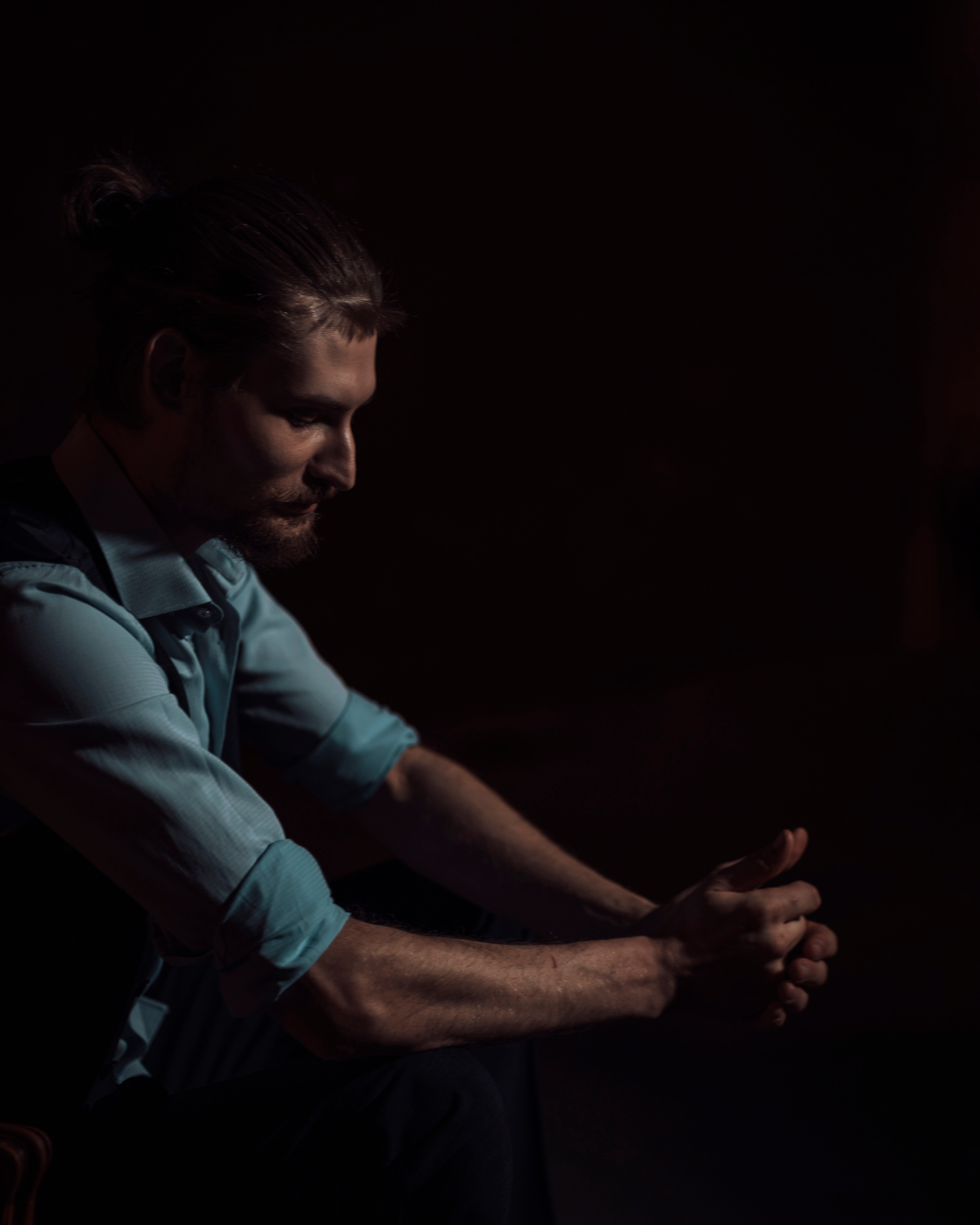 Мужской портрет. Portrait photographer Wrocław Vitali Pabiadzinski