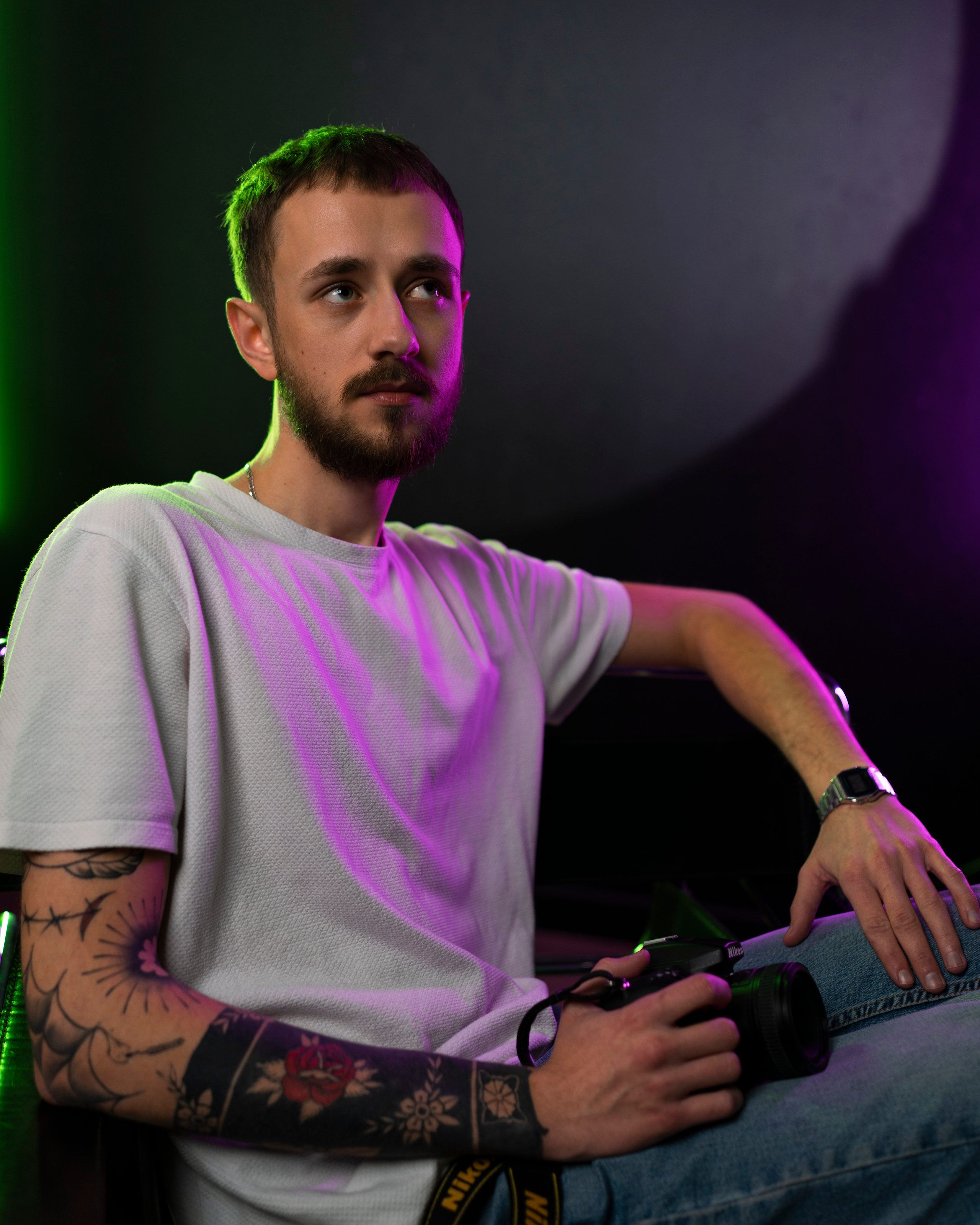 Мужской портрет. Portrait photographer Wrocław Vitali Pabiadzinski