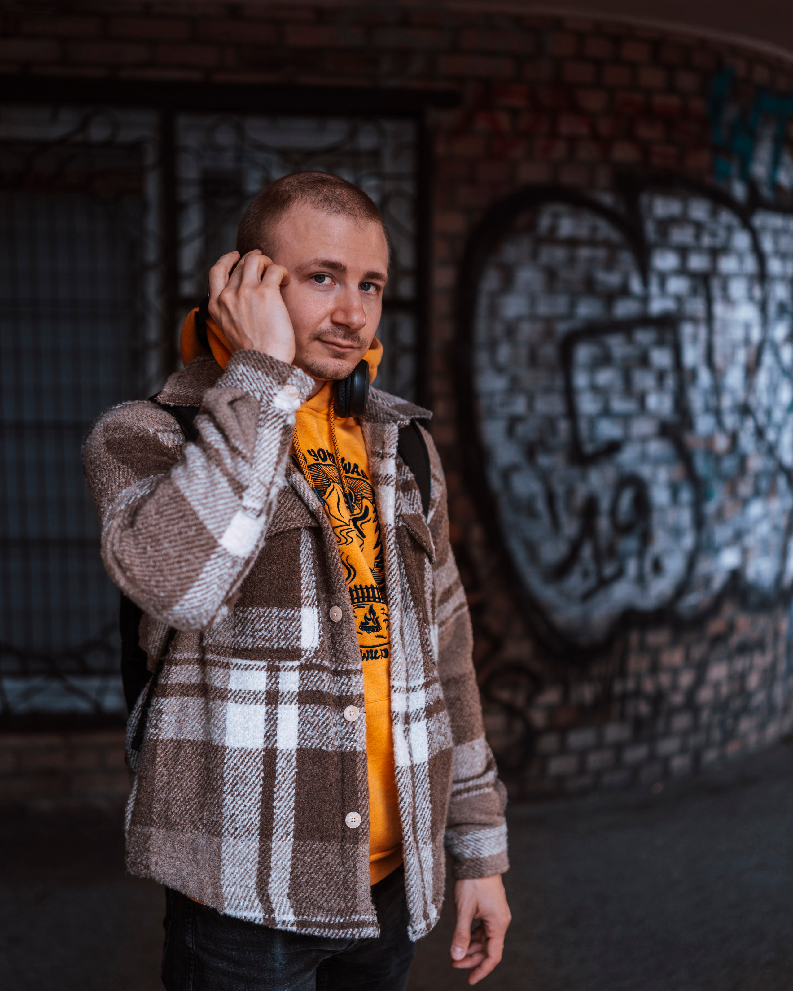 Мужской портрет. Portrait photographer Wrocław Vitali Pabiadzinski