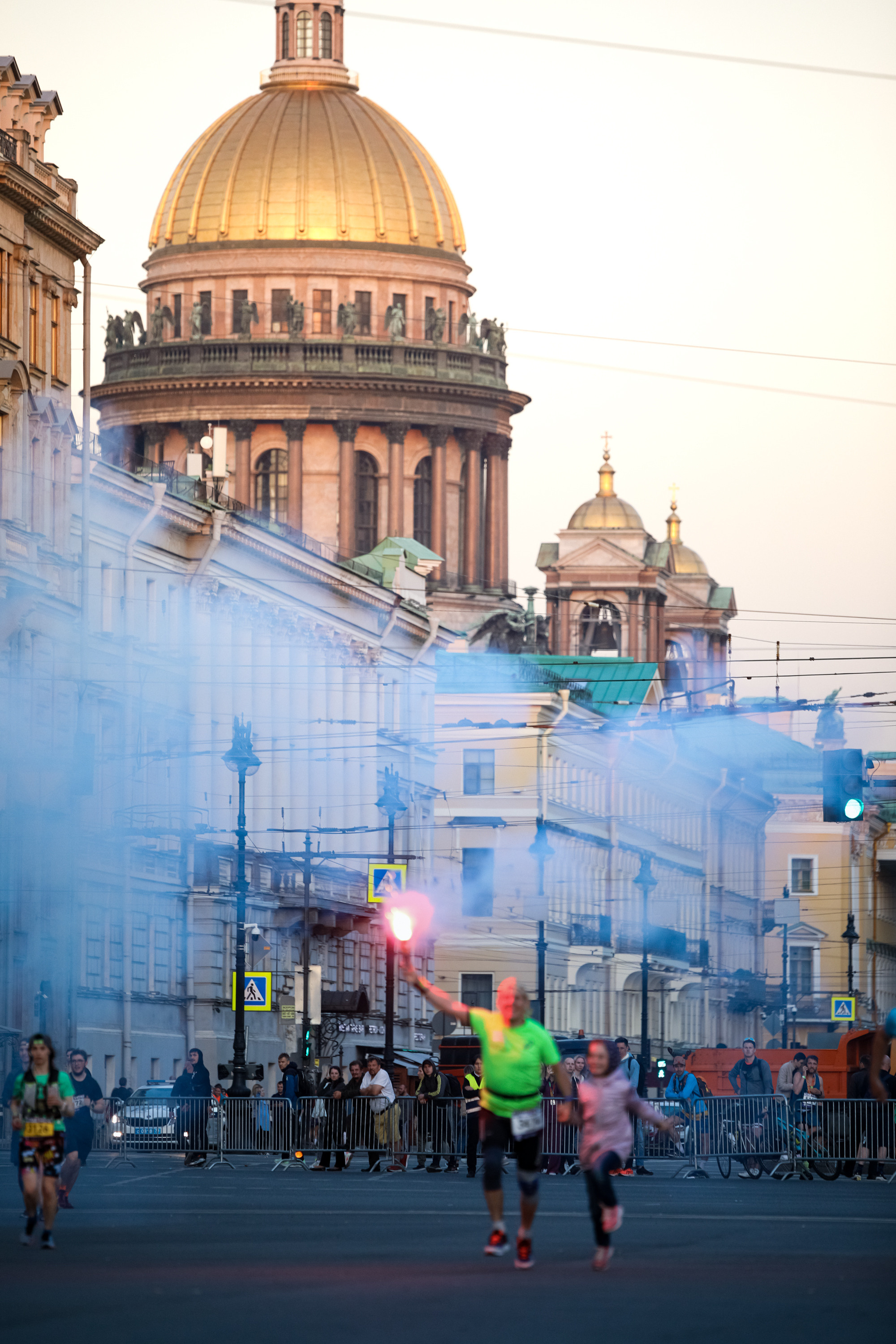 Фотоотчет Марафона «Белые Ночи» – спортивная съемка и репортаж. Репортажный фотограф Москва Сергей Мирошников