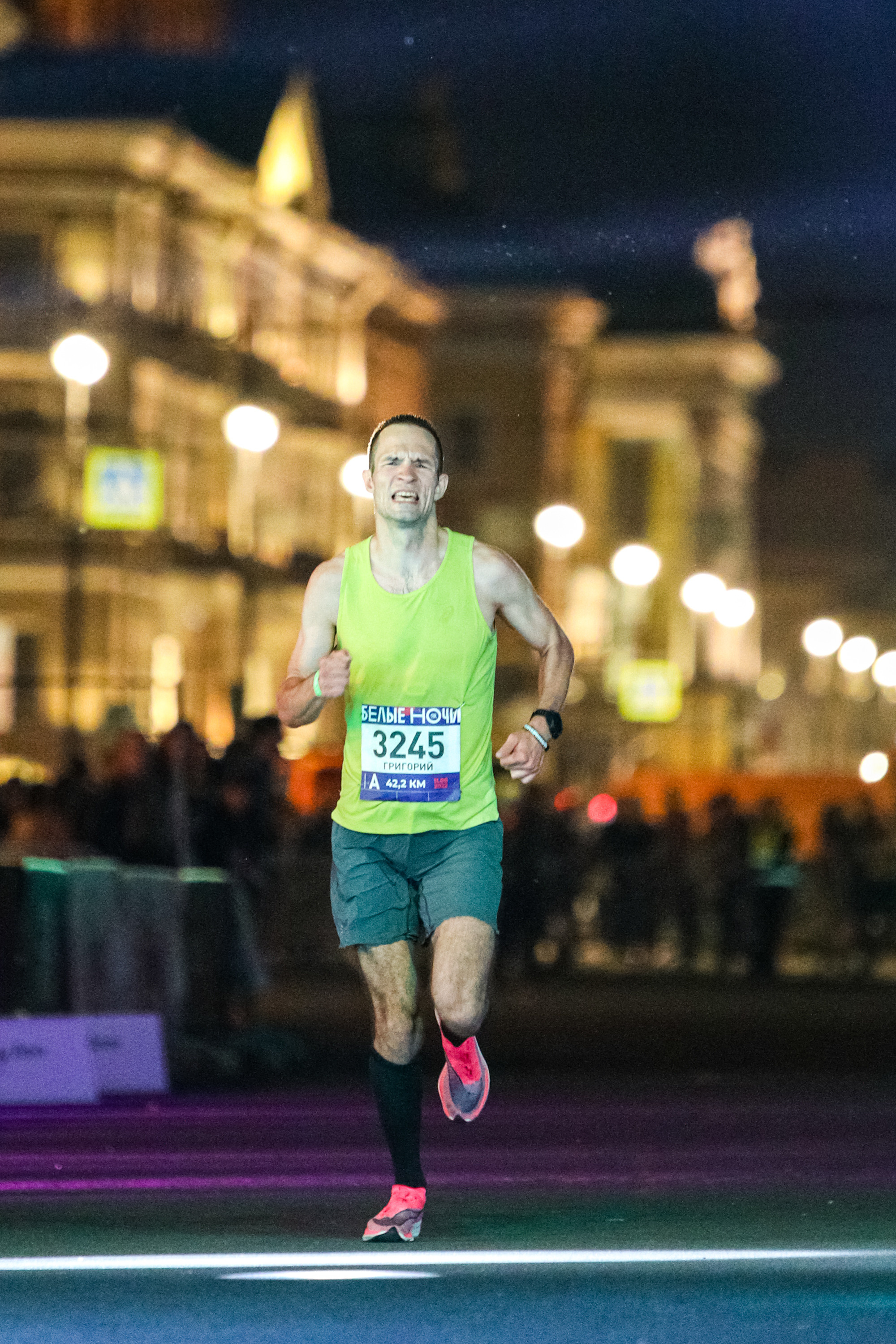 Фотоотчет Марафона «Белые Ночи» – спортивная съемка и репортаж. Репортажный фотограф Москва Сергей Мирошников