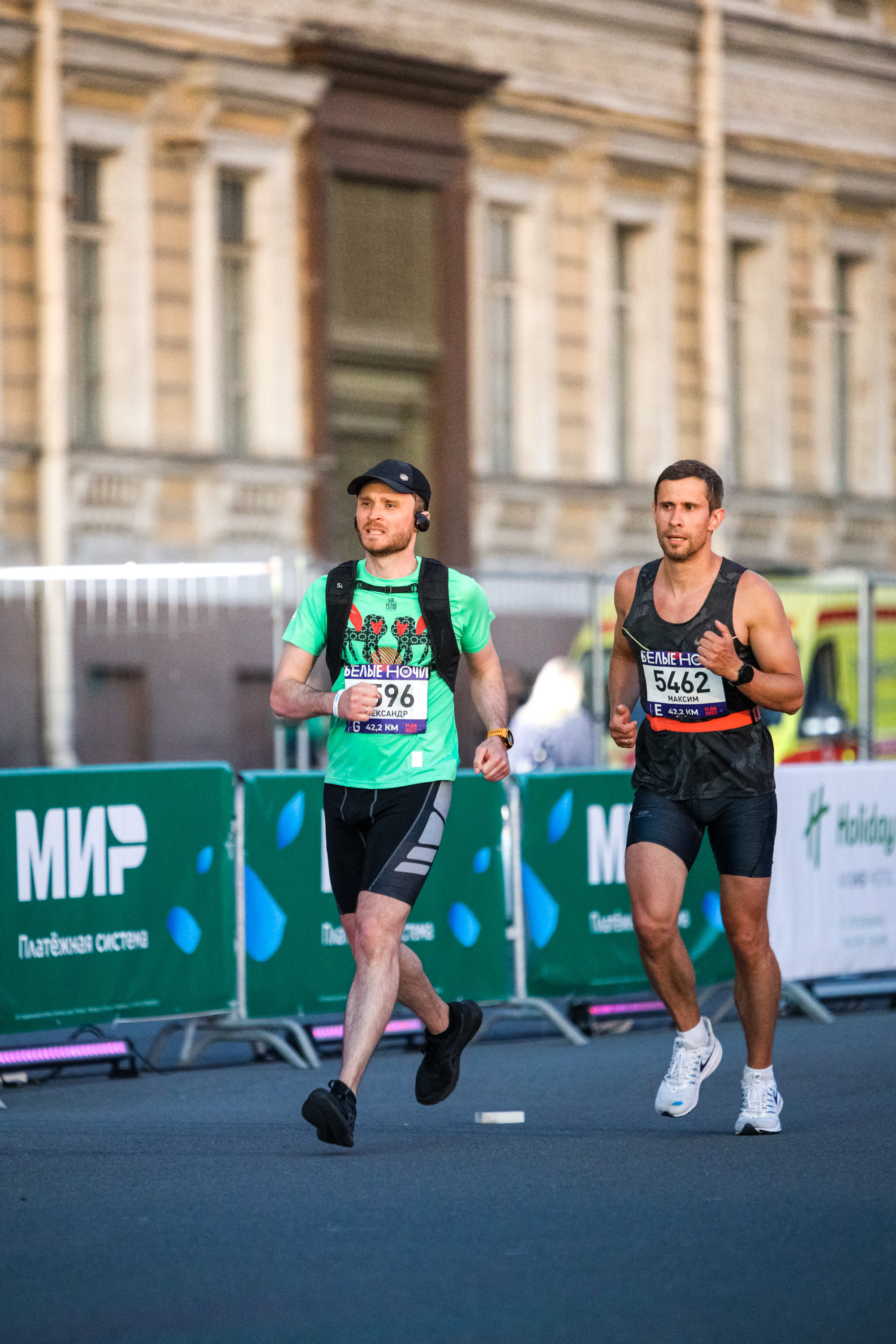 Фотоотчет Марафона «Белые Ночи» – спортивная съемка и репортаж. Репортажный фотограф Москва Сергей Мирошников