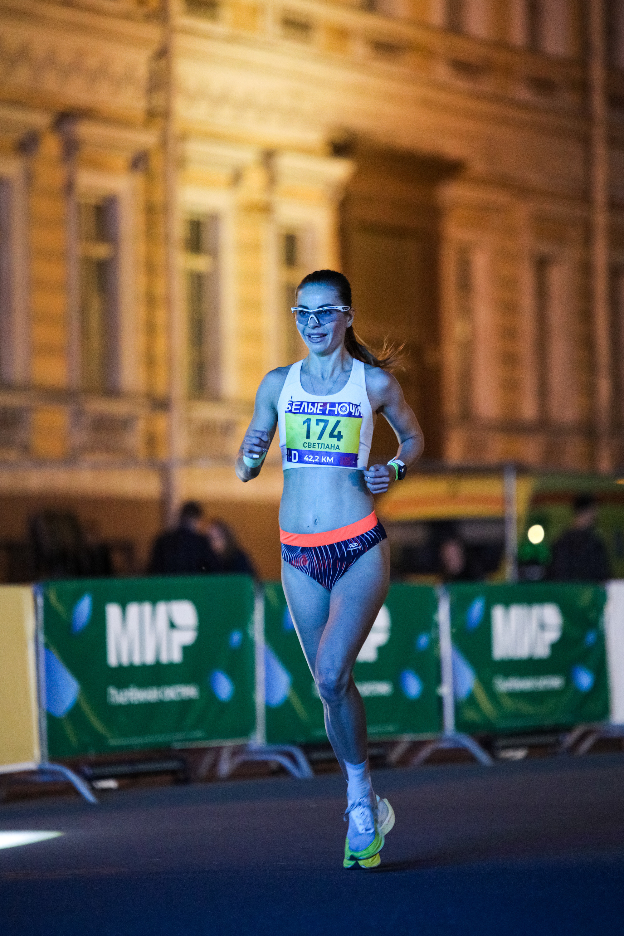 Фотоотчет Марафона «Белые Ночи» – спортивная съемка и репортаж. Репортажный фотограф Москва Сергей Мирошников