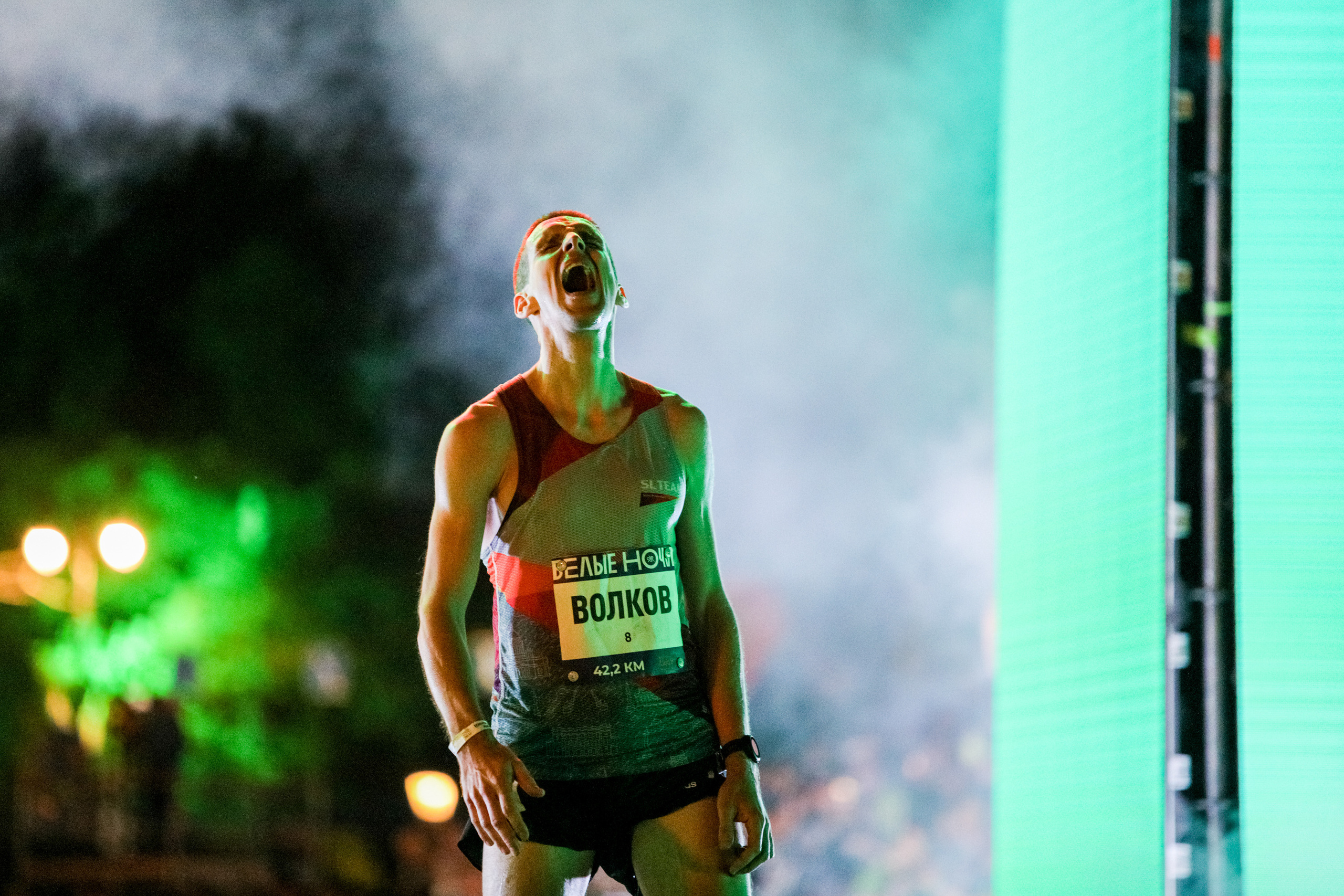 Фотоотчет Марафона «Белые Ночи» – спортивная съемка и репортаж. Репортажный фотограф Москва Сергей Мирошников