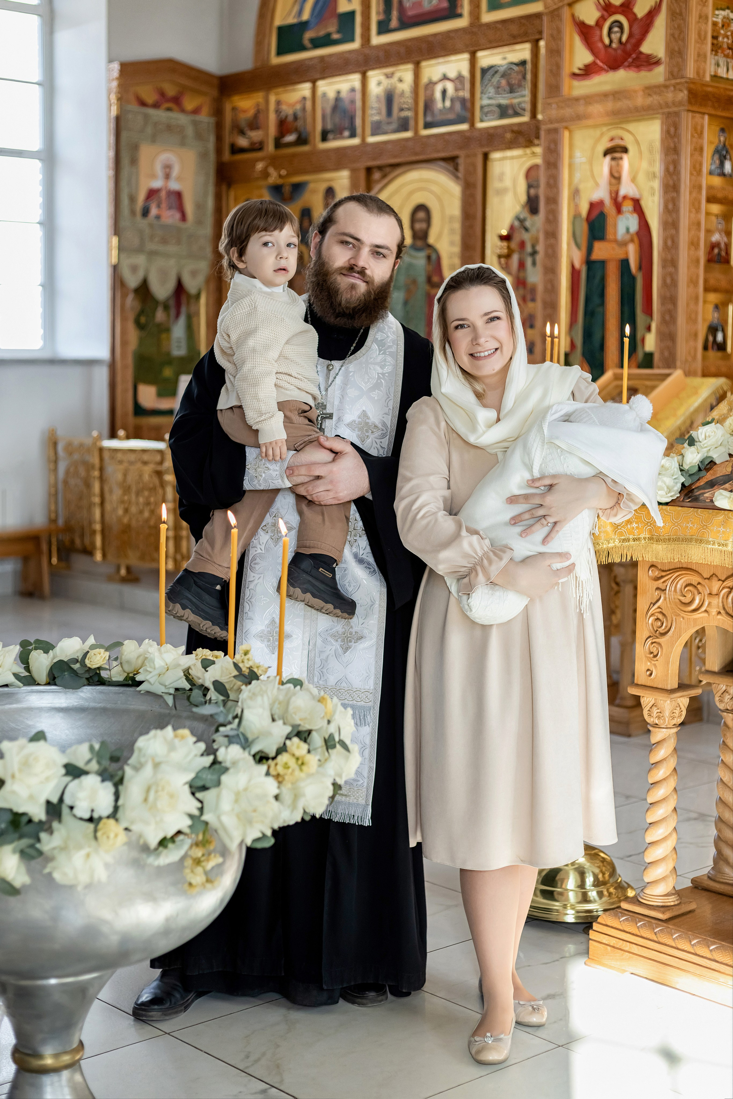 Крещение Елисея. Фотограф на крещении и венчании Елена Плинер, Псков и Псковская область