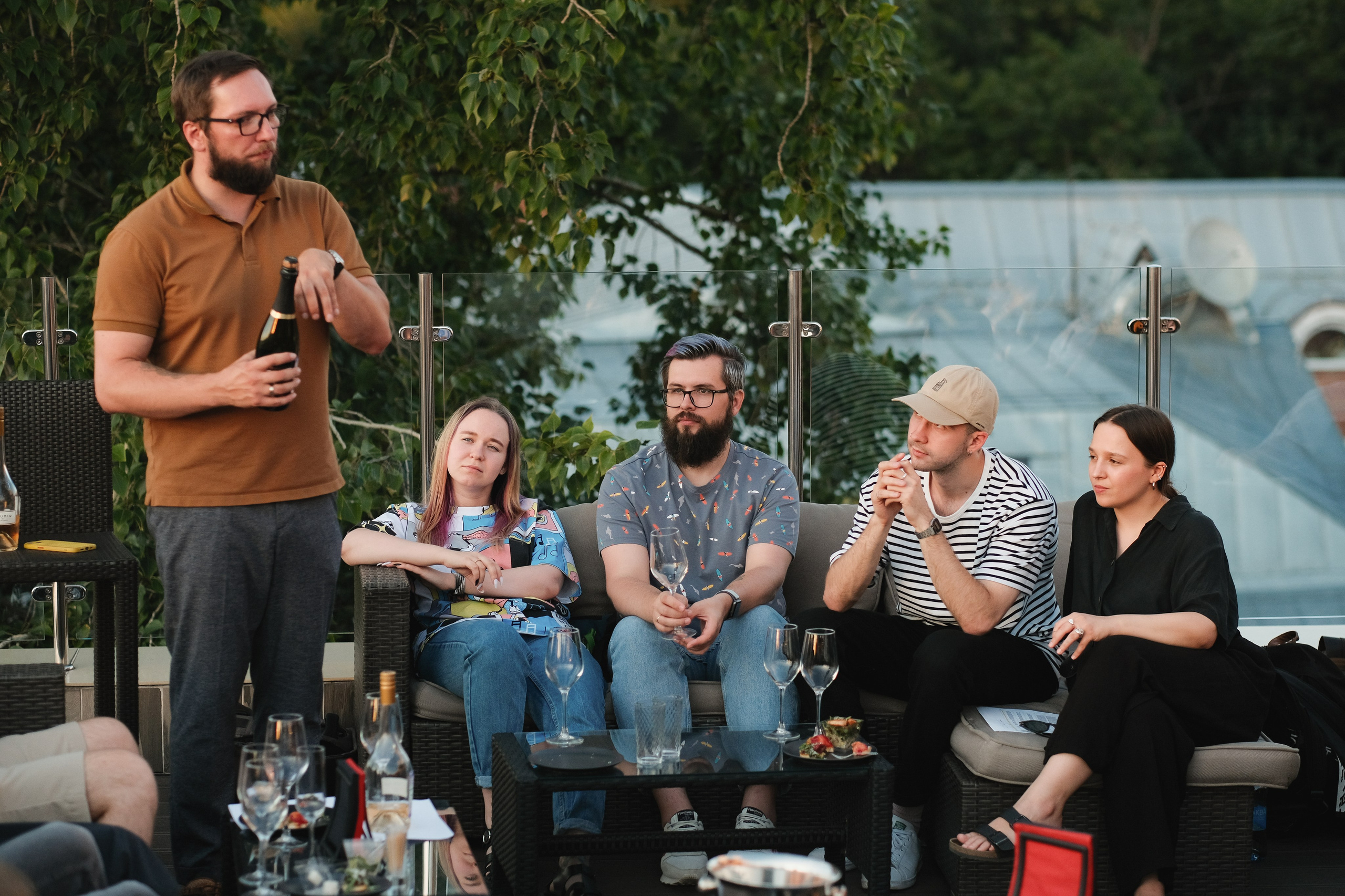 Вечеринка на крыше в Москве. Фотограф Михаил Ерохин | Москва