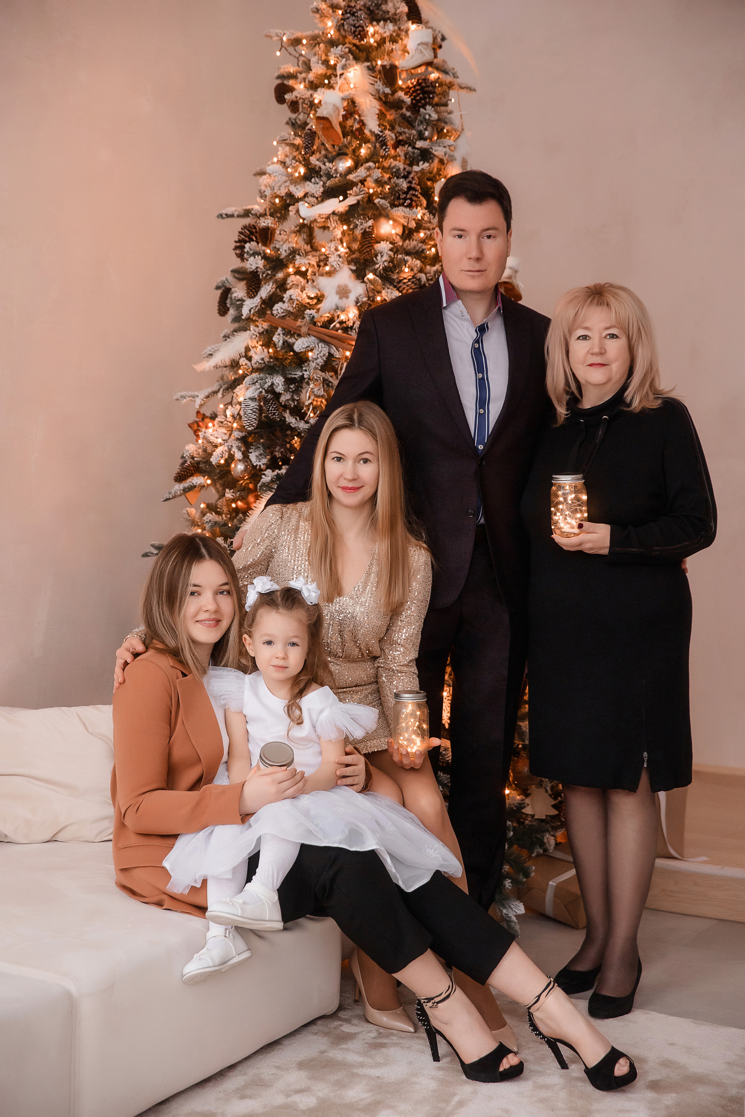 Новогодние фотосессии — фотостудии. Семейный и детский фотограф в Москве Вера Ускова