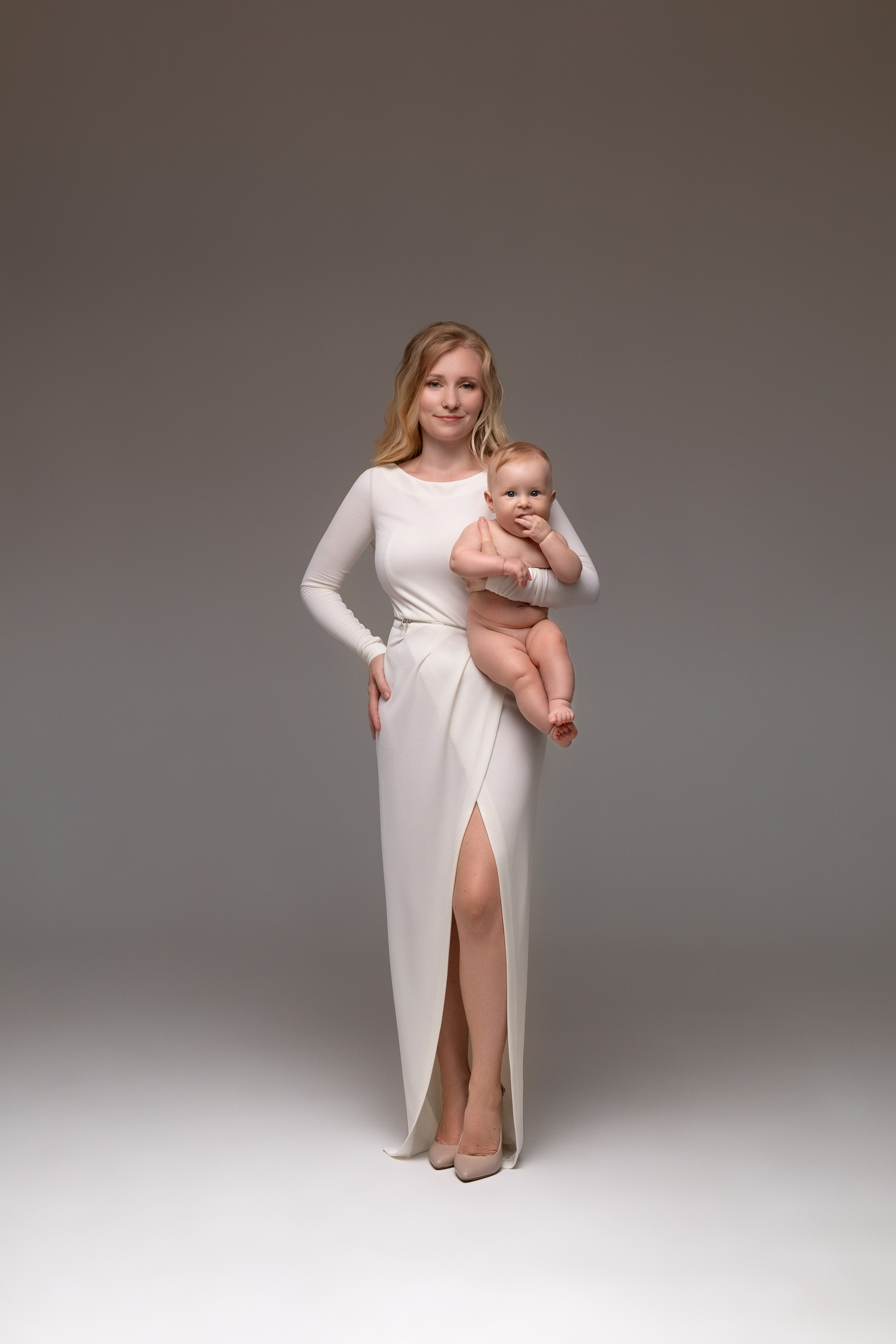 Мама и малыш. Фотограф беременности, фотограф новорожденных Анна Нельзина