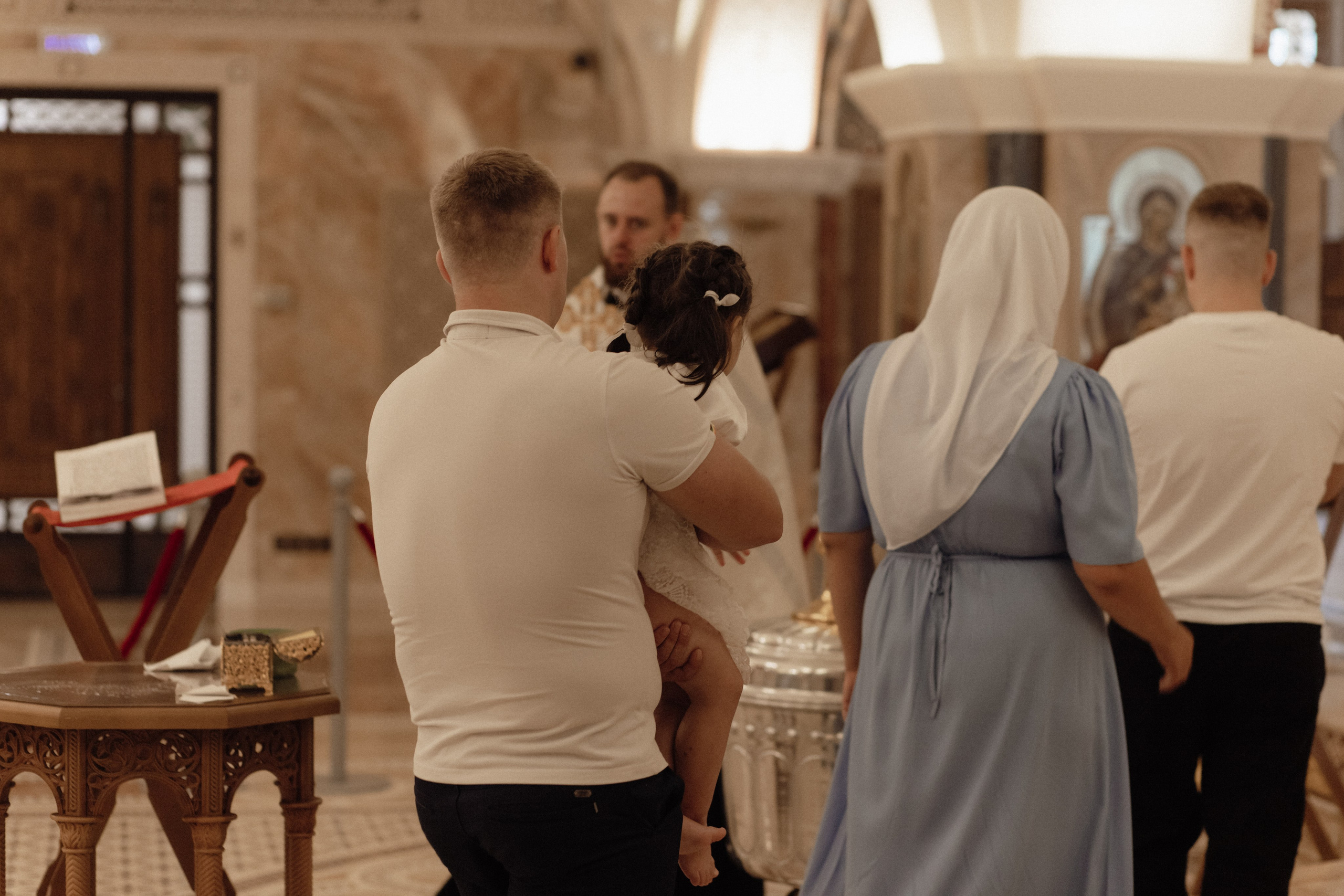 Крещение Киры. Семейный и свадебный фотограф в Челябинске Мария Леонтьева