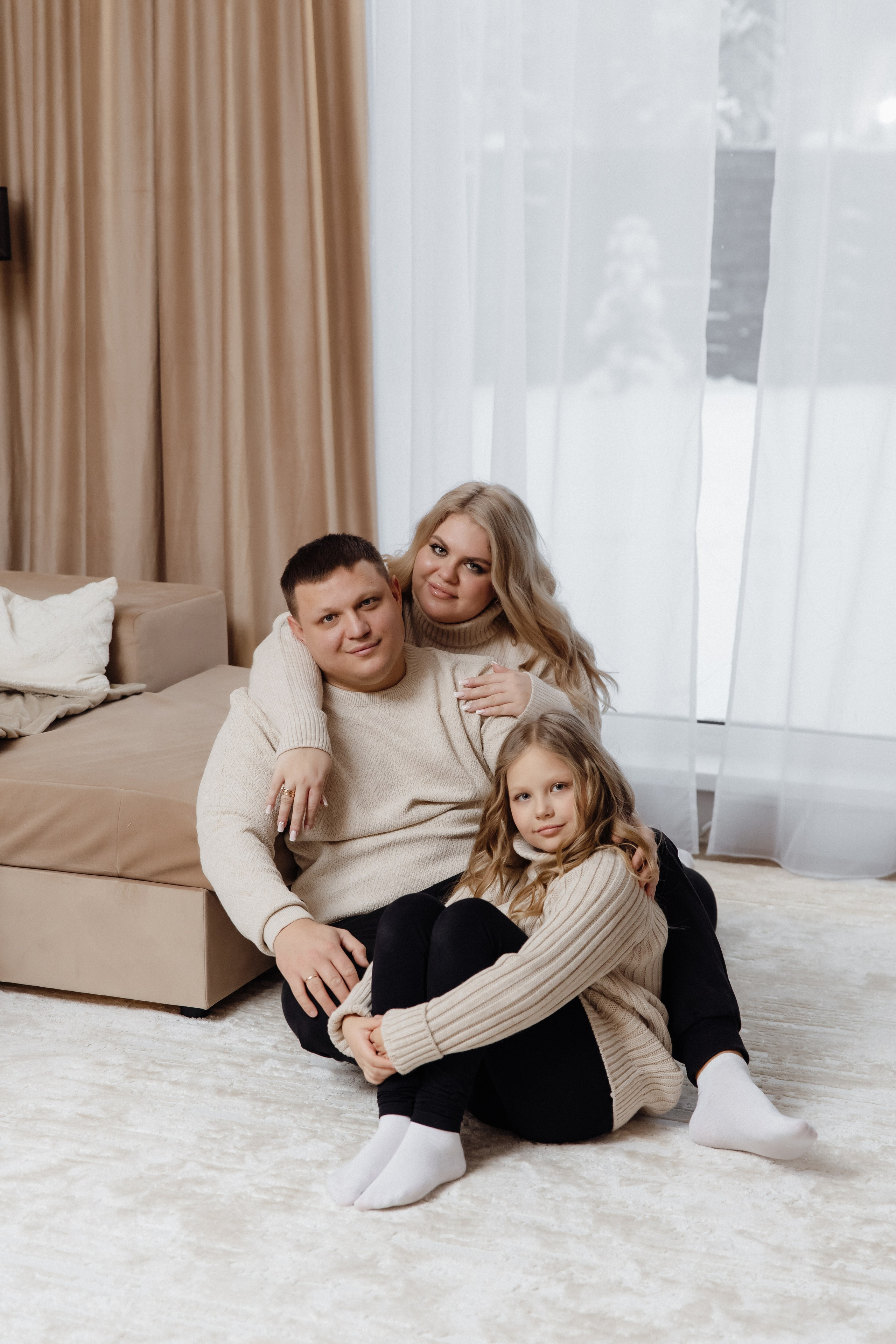 Домашняя новогодняя. Семейный и свадебный фотограф в Челябинске Мария Леонтьева