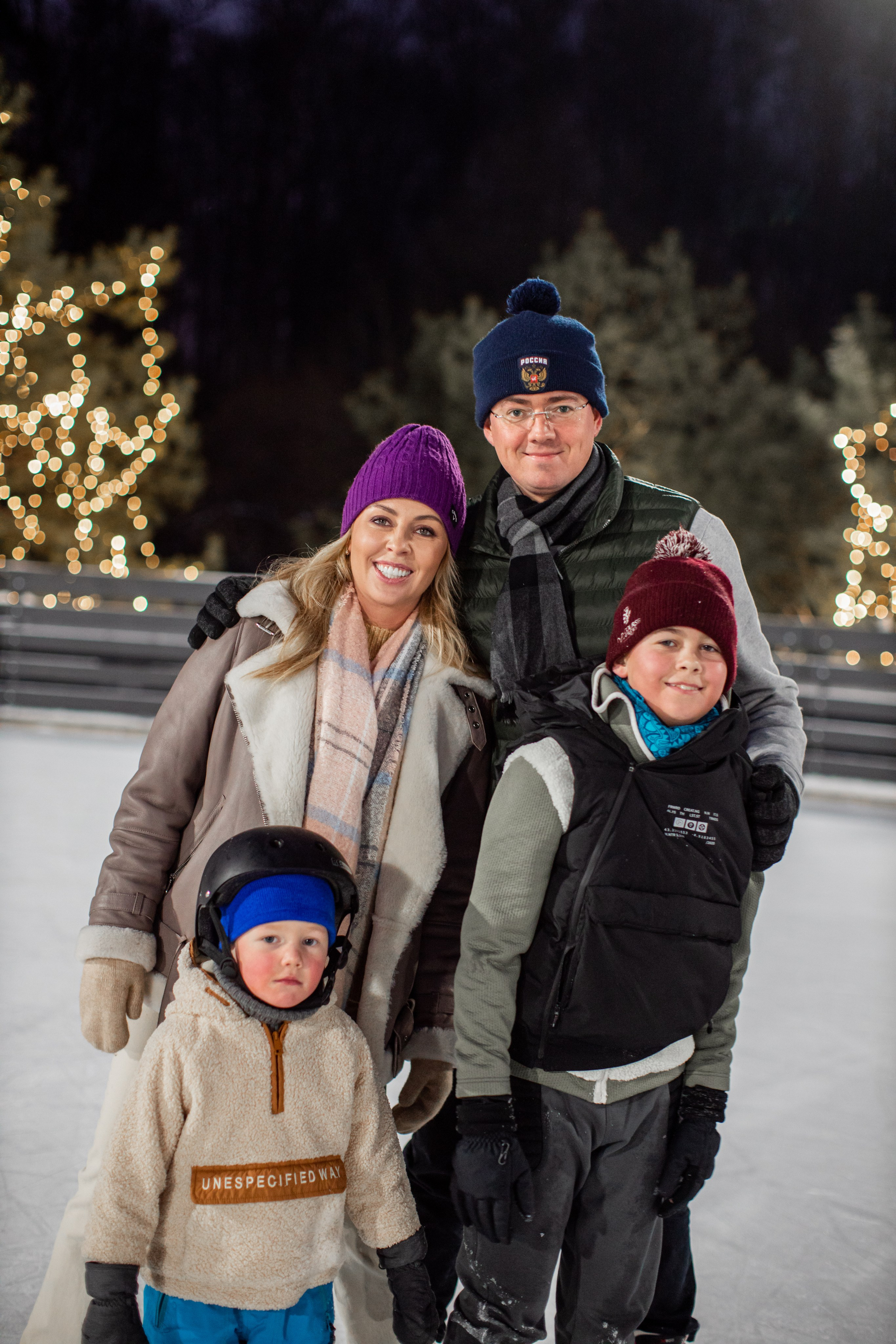 Каток The Rink. Семейный и детский фотограф в Москве Кузьмина Мария