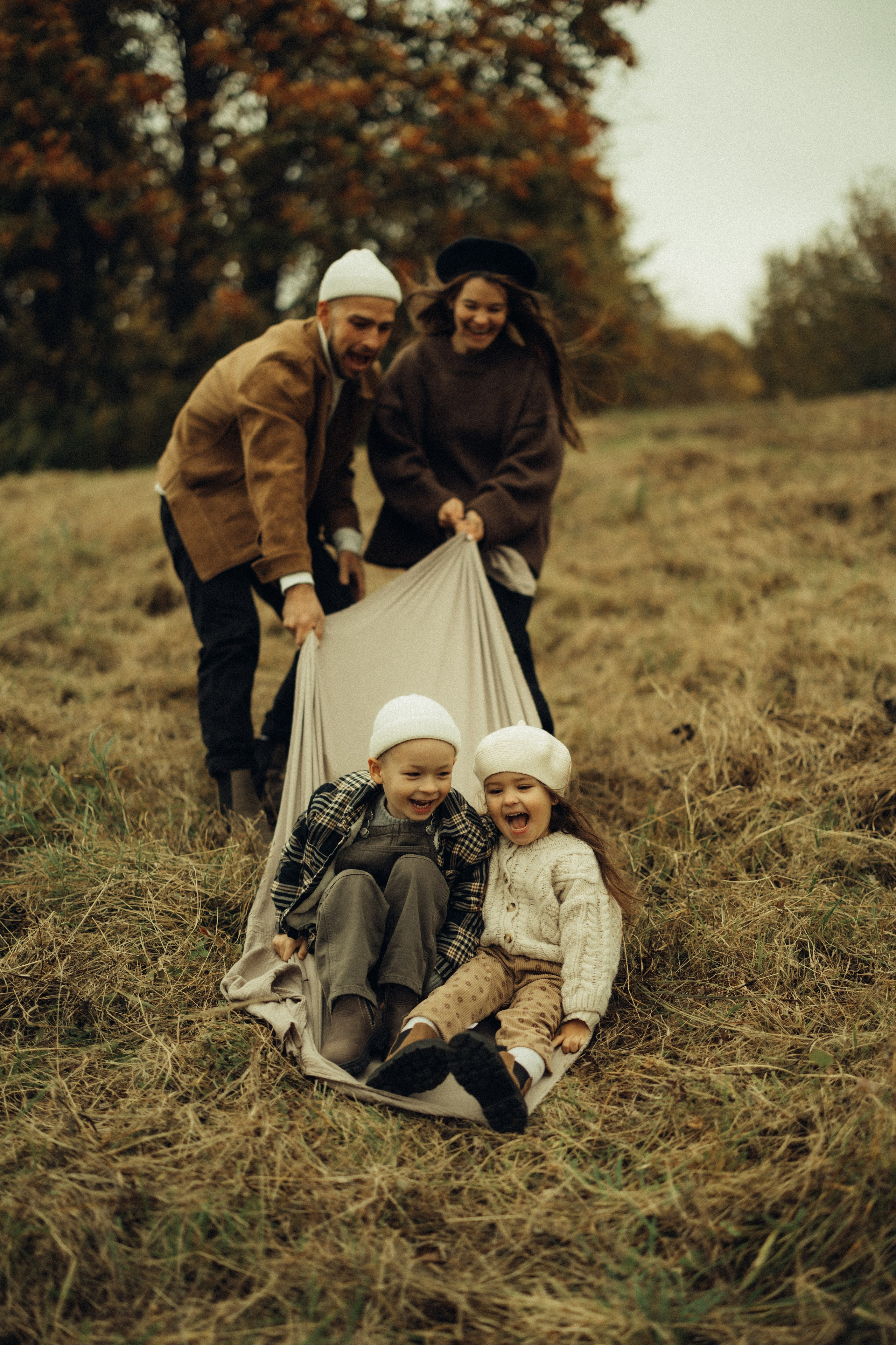 Света, Дима, Сара, Лев. Семейный фотограф Оля Гладченко
