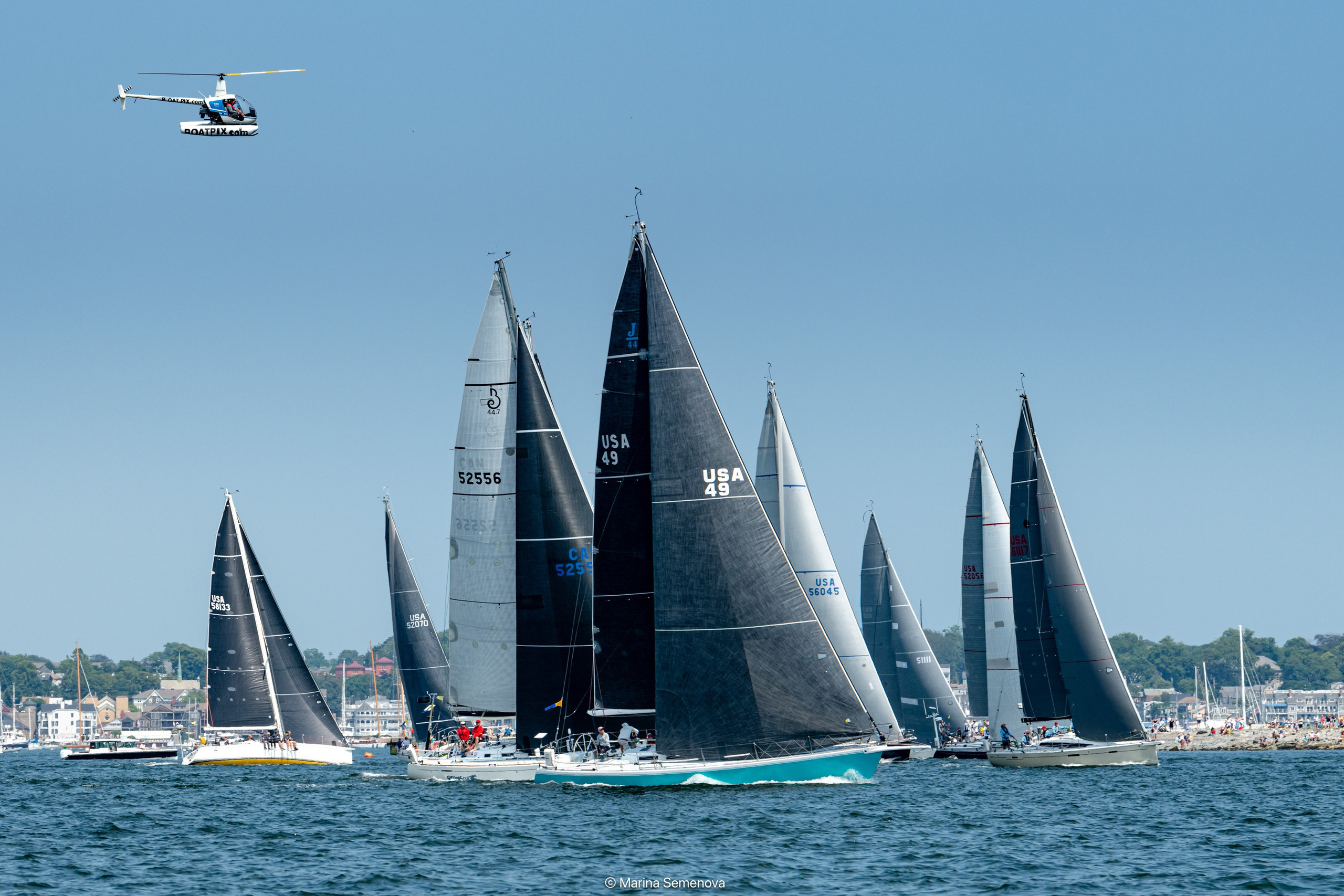 The lates shoot. Sailing Photographer Marina Semenova