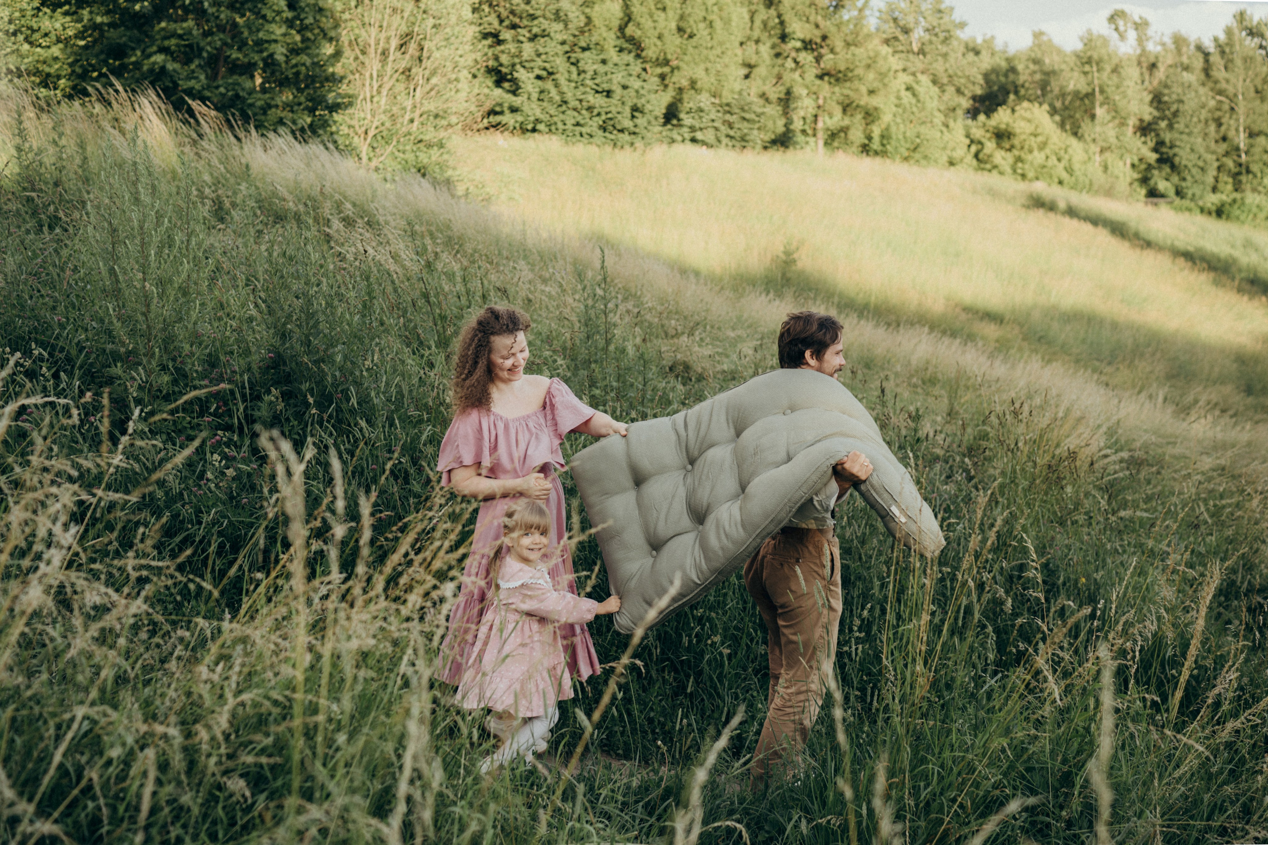 Закатная история. Семейный фотограф в Москве Елена Гильманова