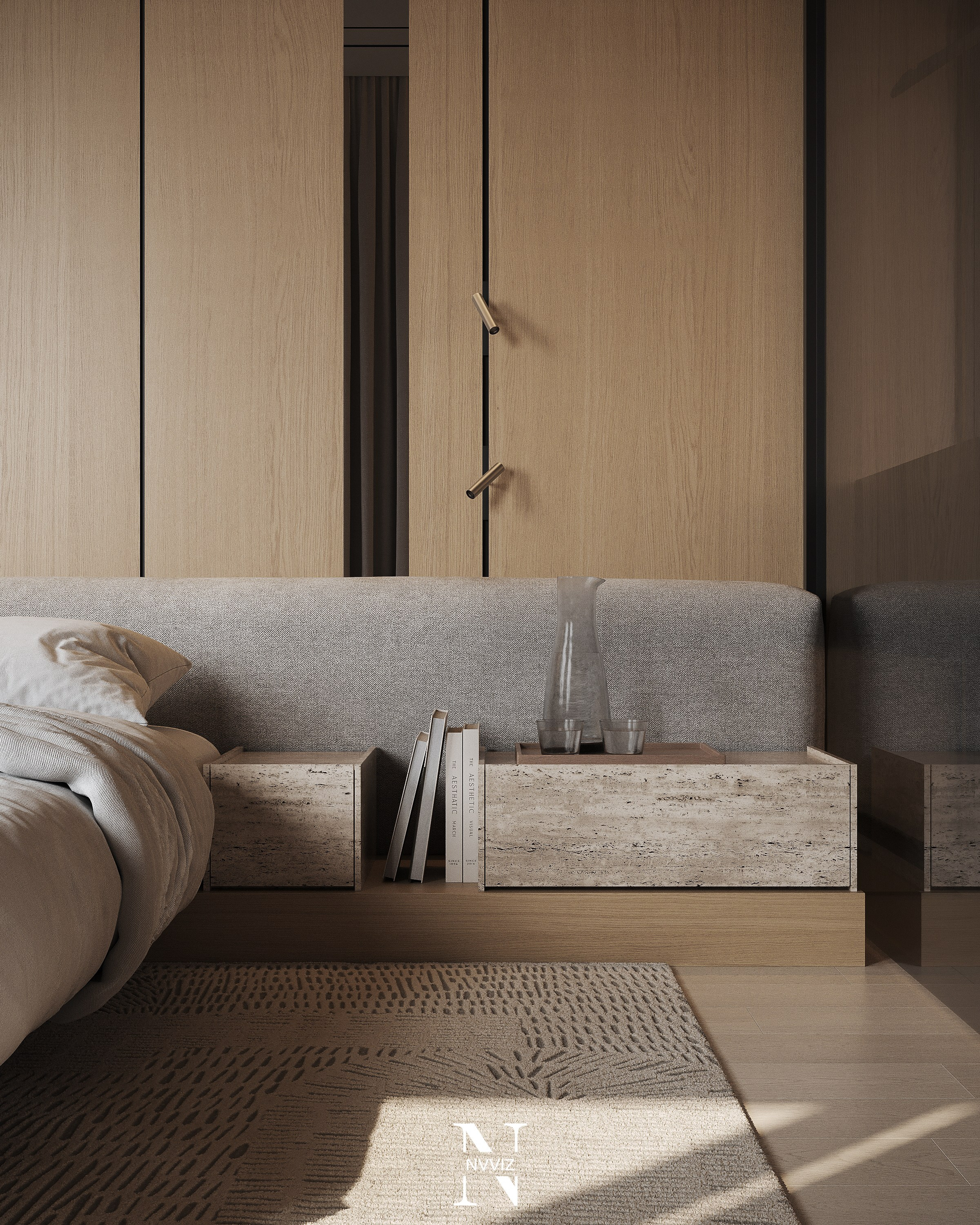 ЖК LINEA (Bedroom). Никифоров Влад — 3d artist