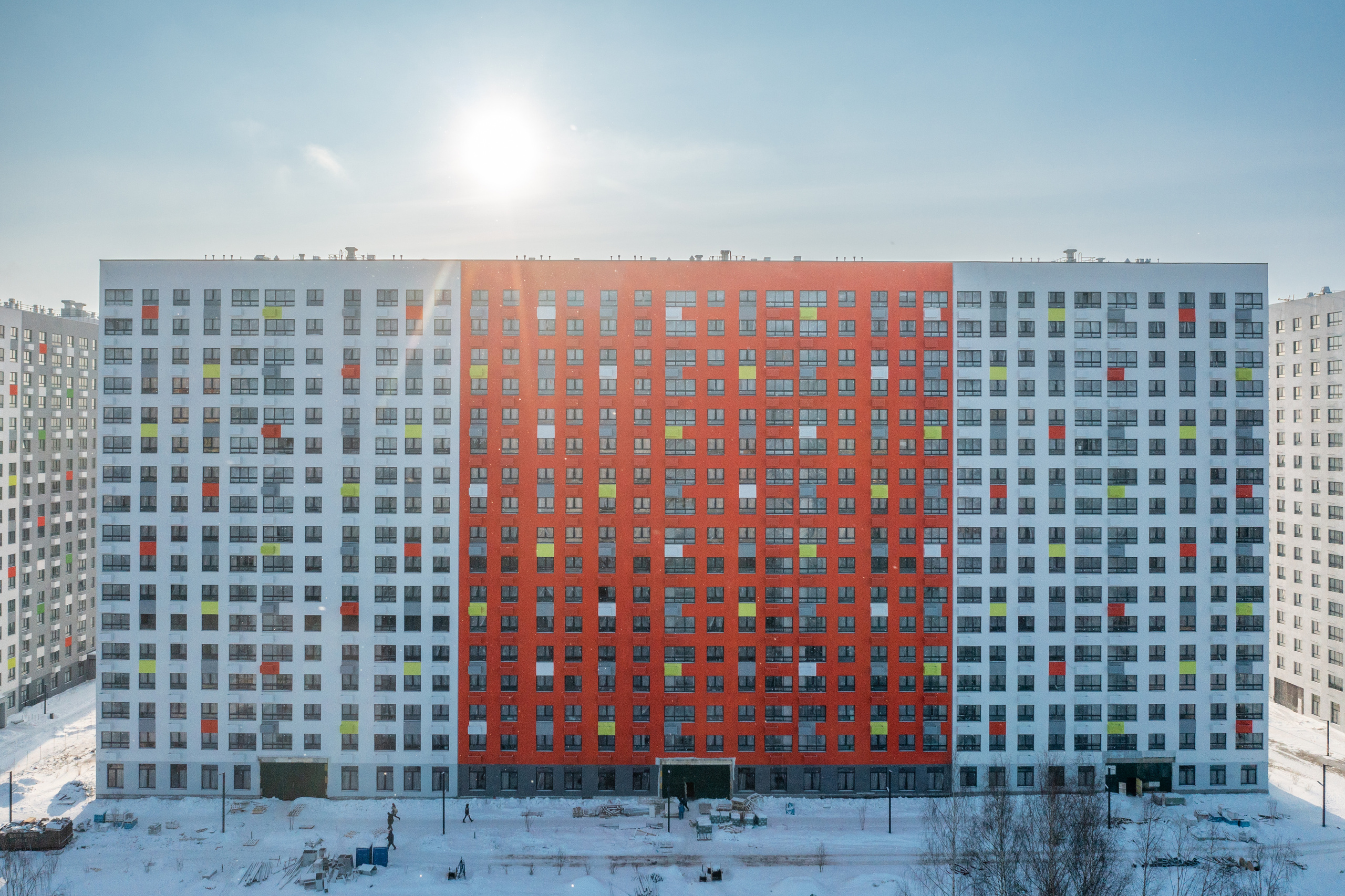 Ярославль. Ход строительства. Аэросъёмка в России