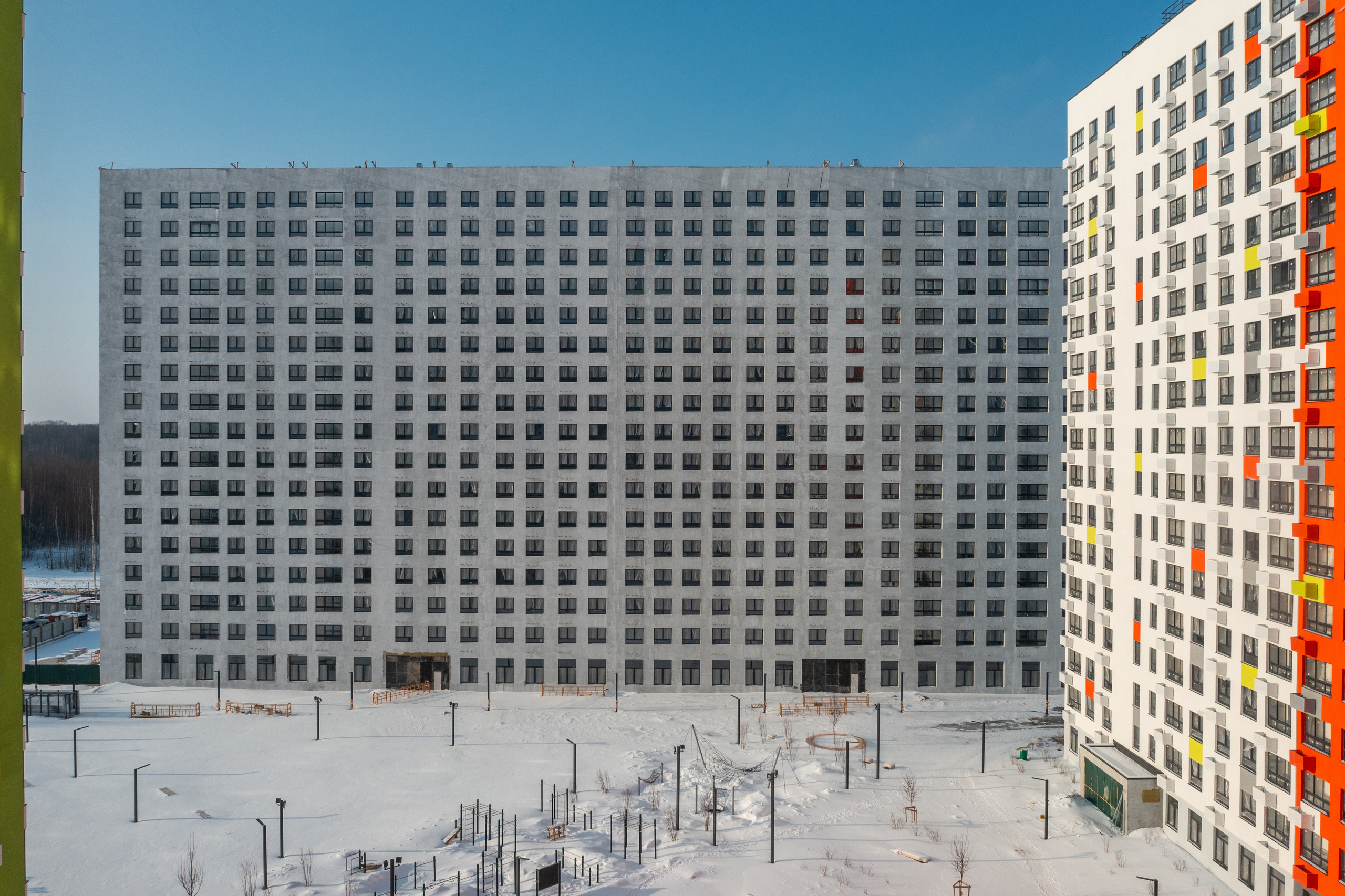 Ярославль. Ход строительства. Аэросъёмка в России