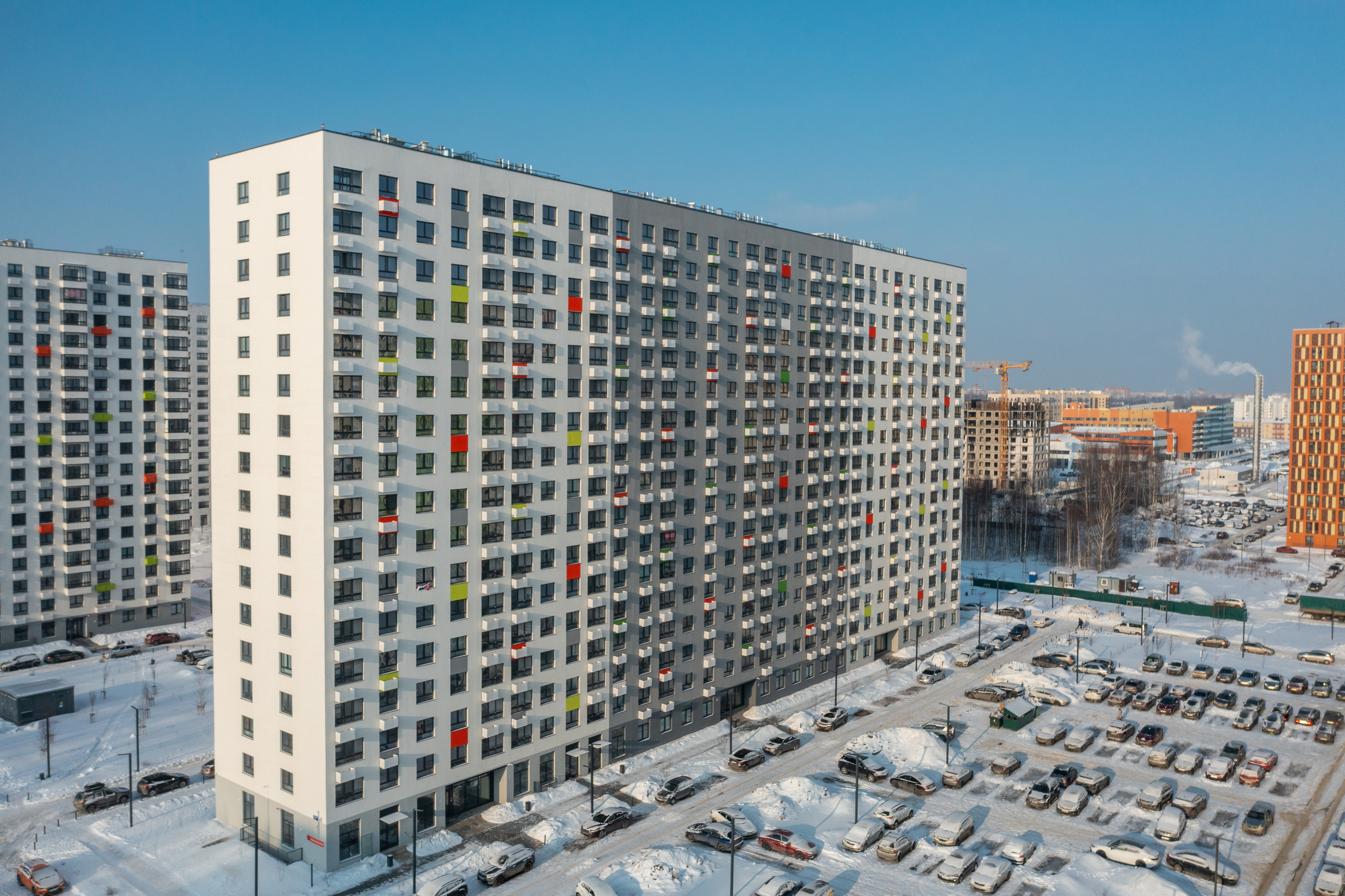 Ярославль. Ход строительства. Аэросъёмка в России