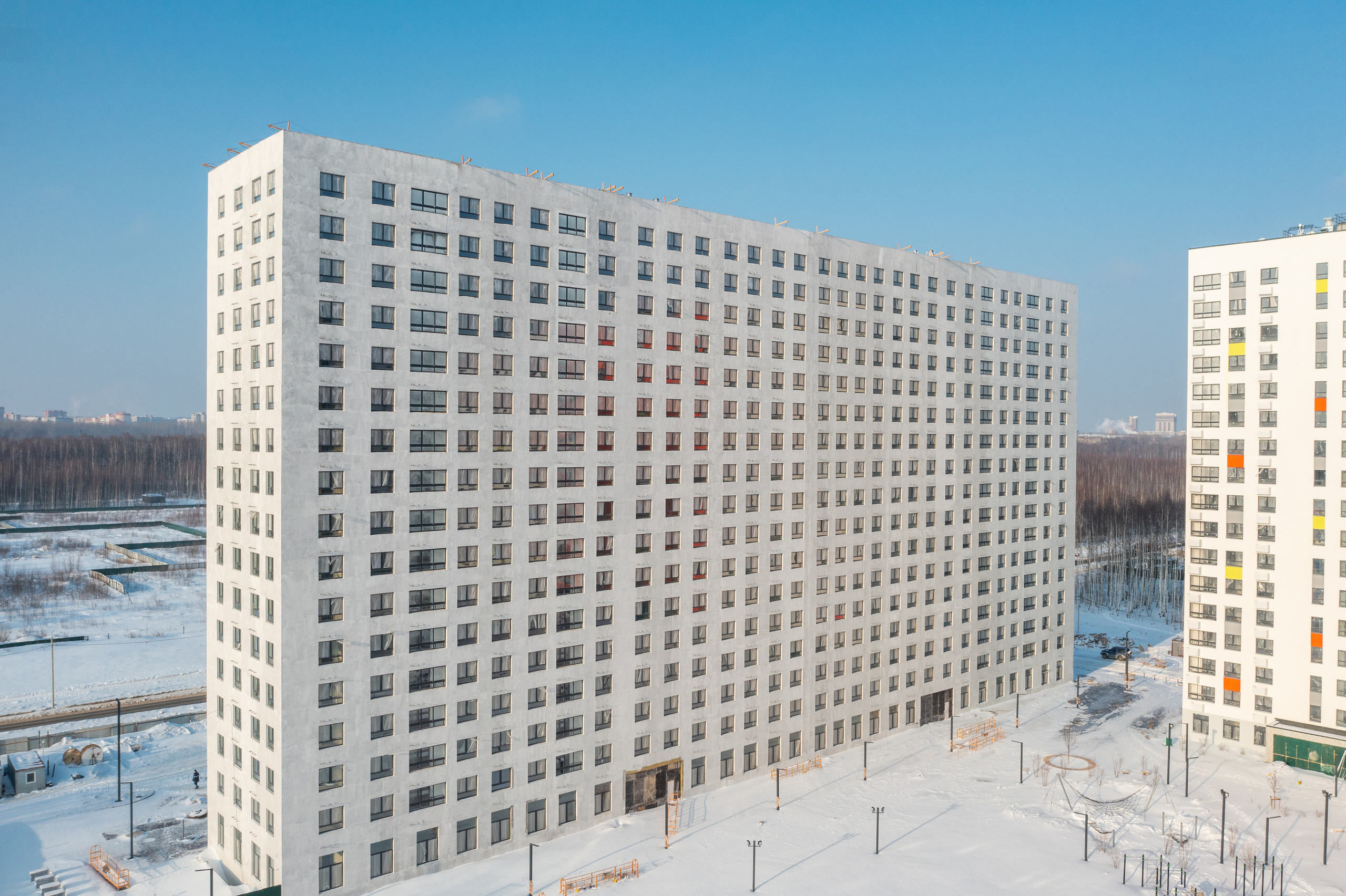 Ярославль. Ход строительства. Аэросъёмка в России