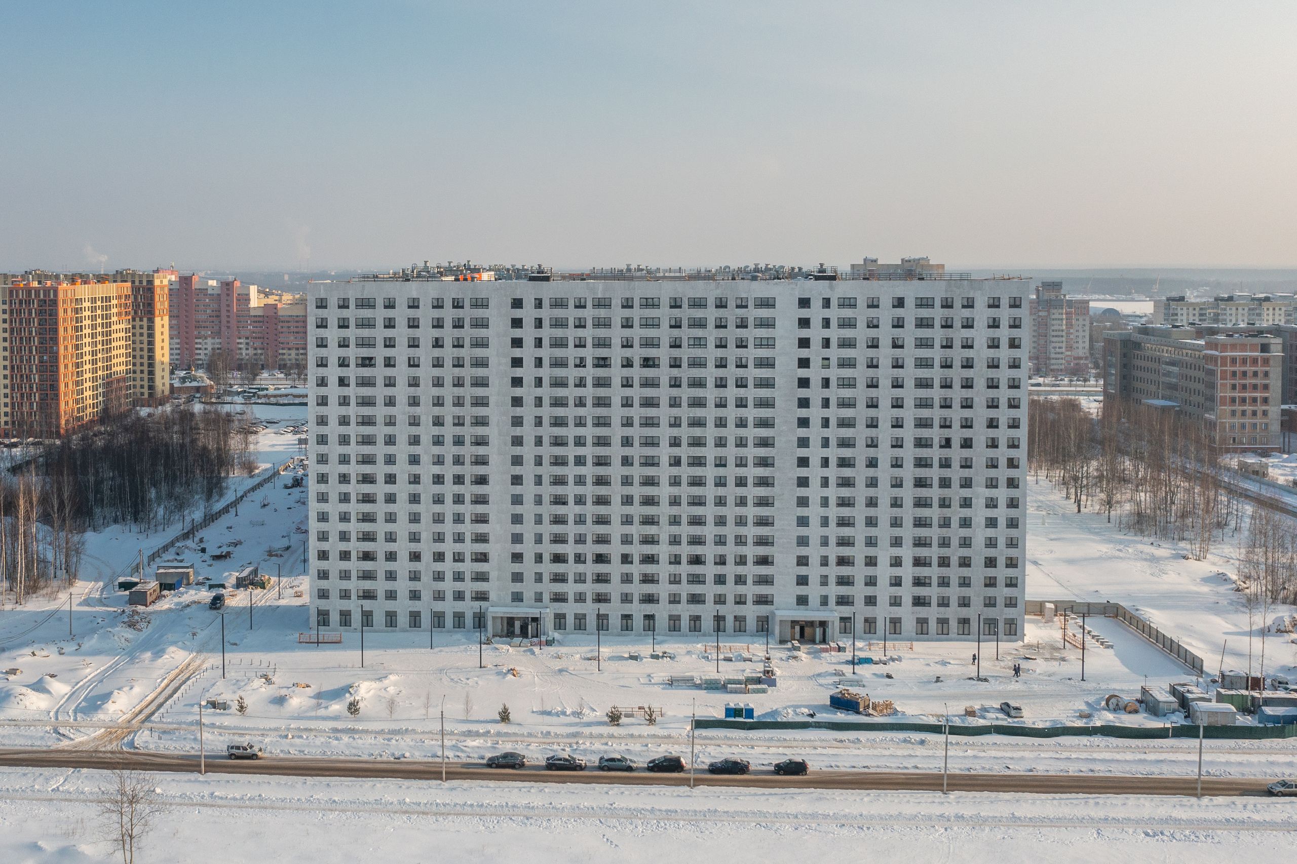 Ярославль. Ход строительства. Аэросъёмка в России