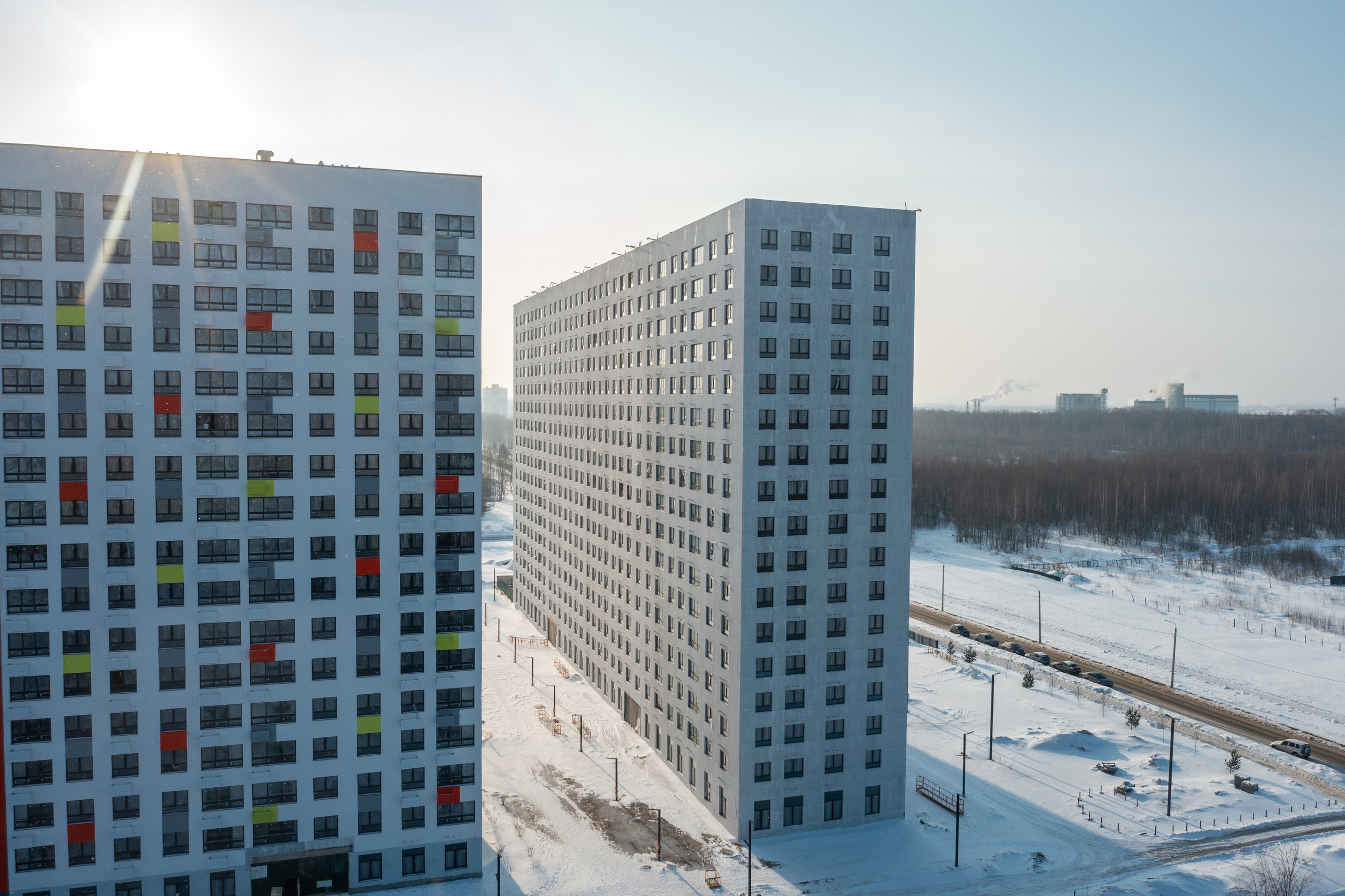 Ярославль. Ход строительства. Аэросъёмка в России