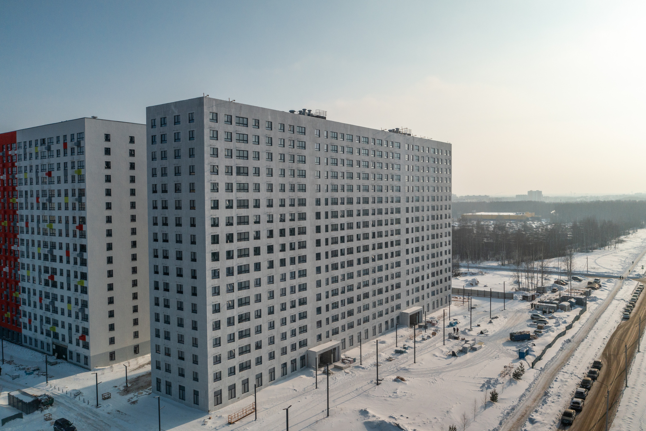 Ярославль. Ход строительства. Аэросъёмка в России