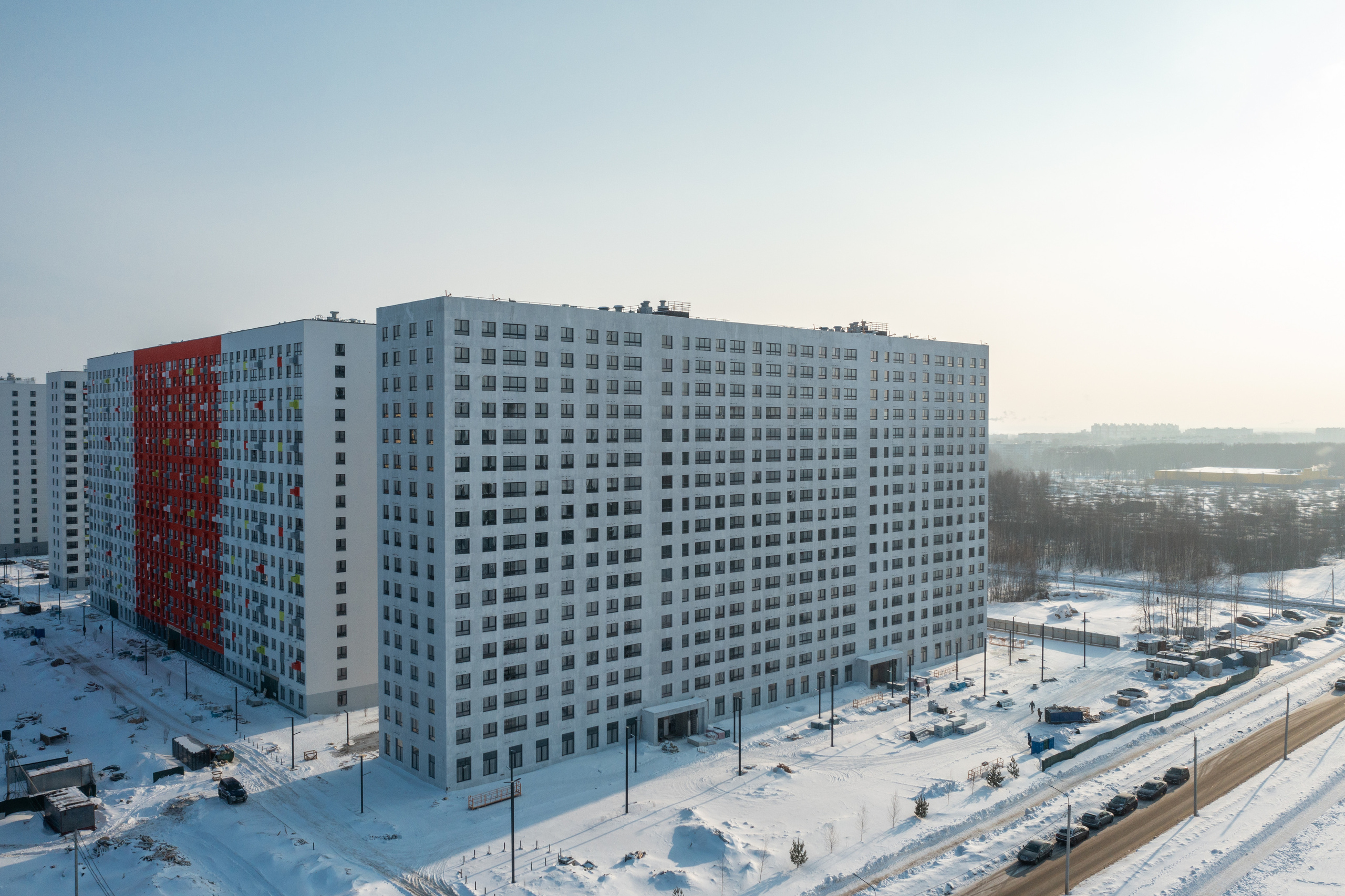 Ярославль. Ход строительства. Аэросъёмка в России