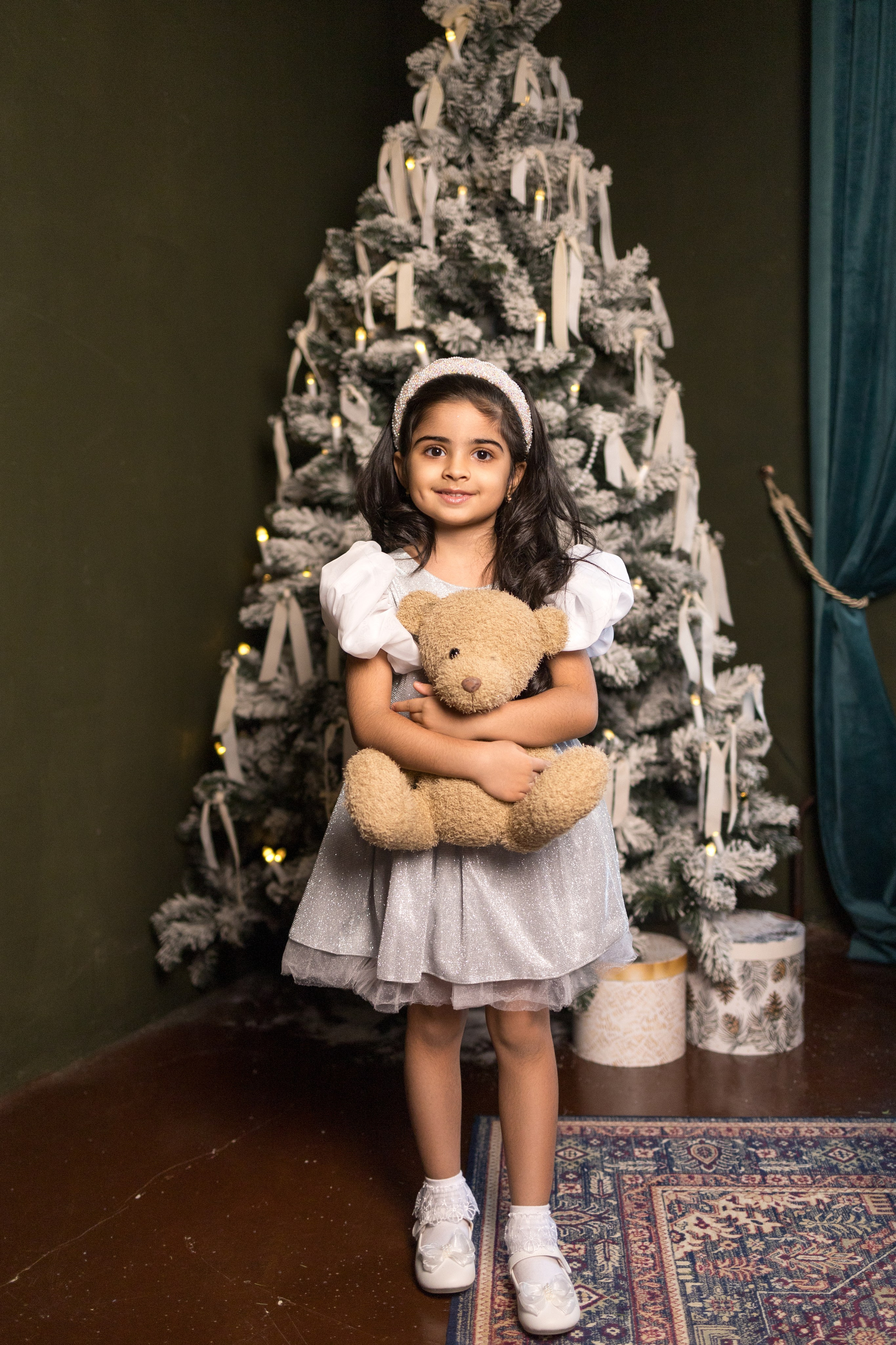 Братик и сестричка в Новый год. Фотограф в Одинцово и Москве Анастасия Летовальцева