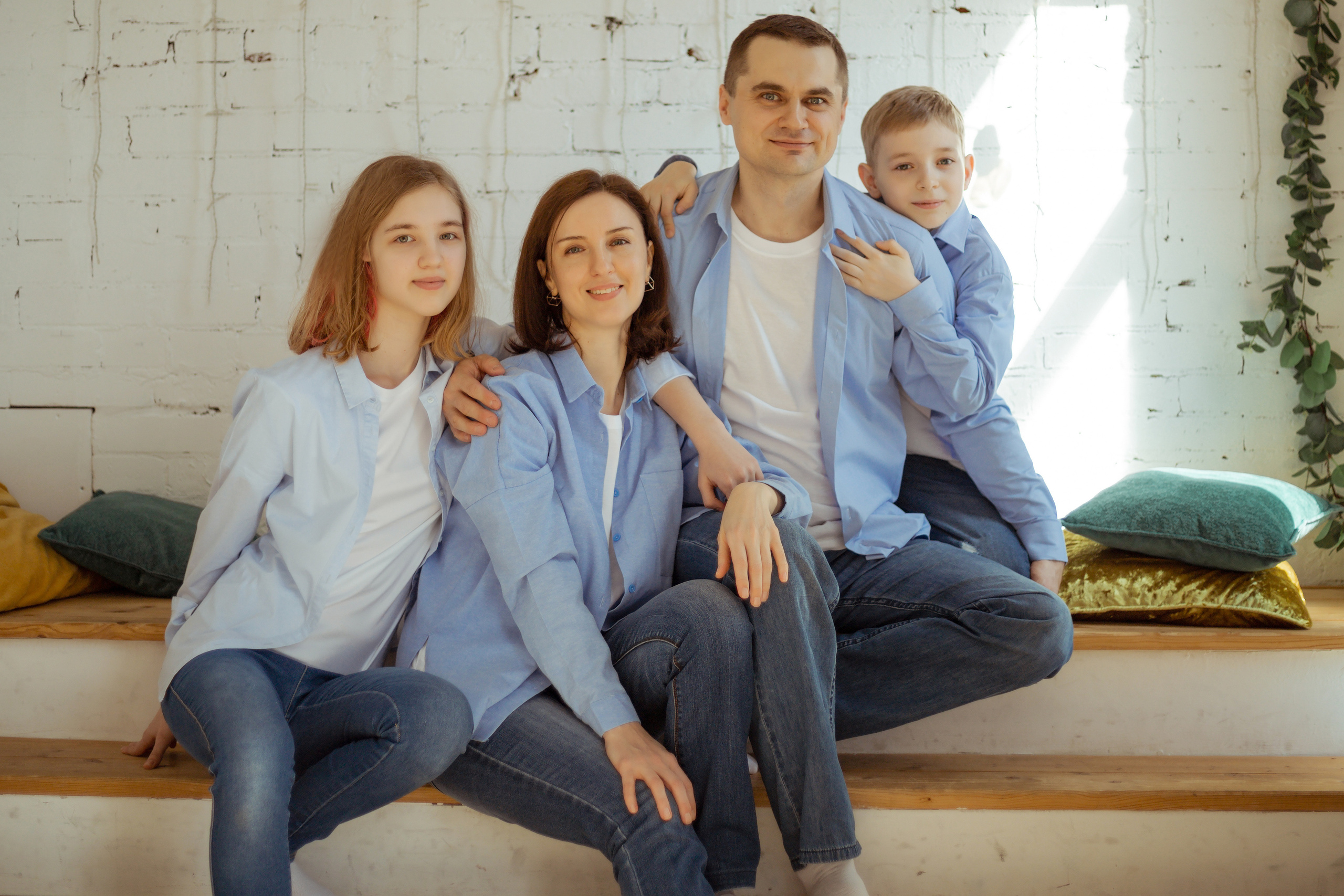 Фотосъемка семьи в студии Ростова. Фотосессии в Ростове-на-Дону. Мария Роскошная