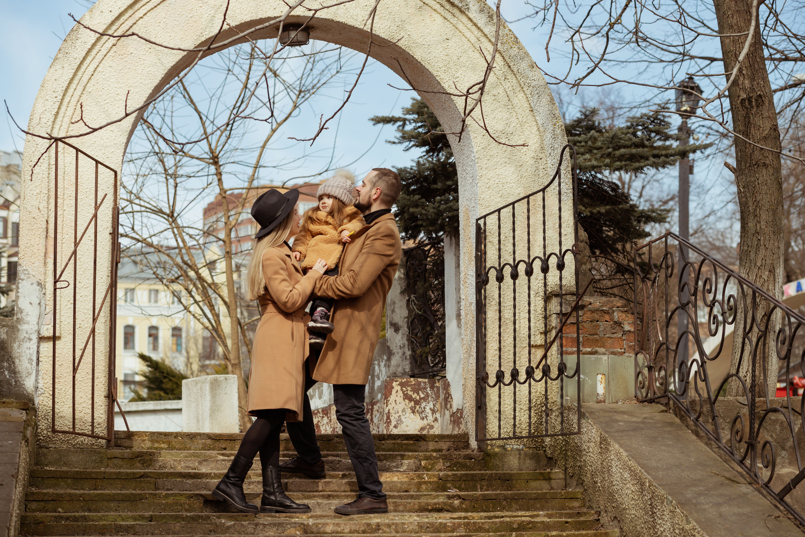 Екатерина, Олег и дочь Аня. Фотосессии в Ростове-на-Дону. Мария Роскошная