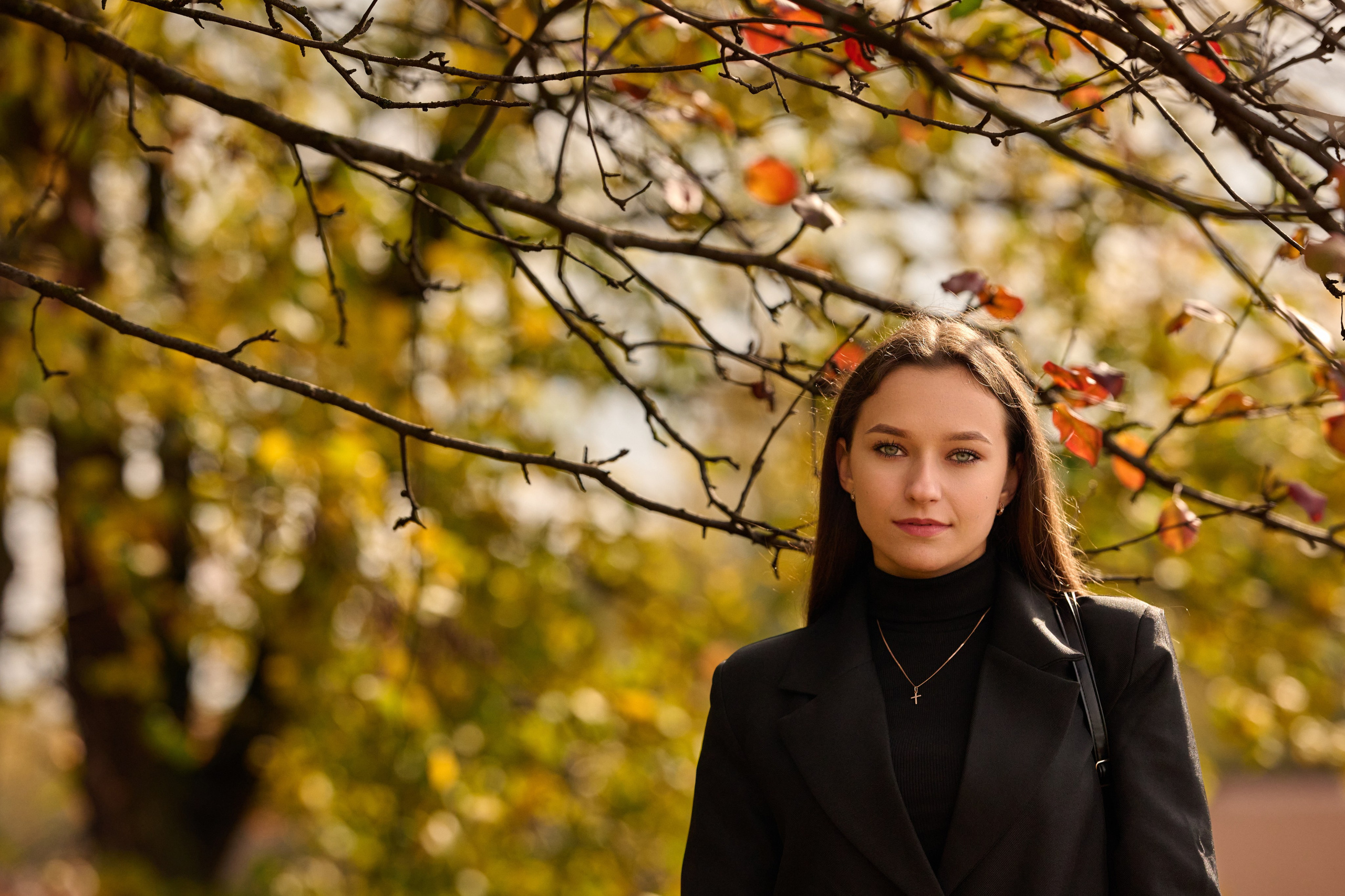 Фотосессия Елизаветы в осенних красках Старого Оскола. Профессиональный фотограф Старый Оскол, Губкин — свадьба, венчание, крещение, юбилей и день рождения
