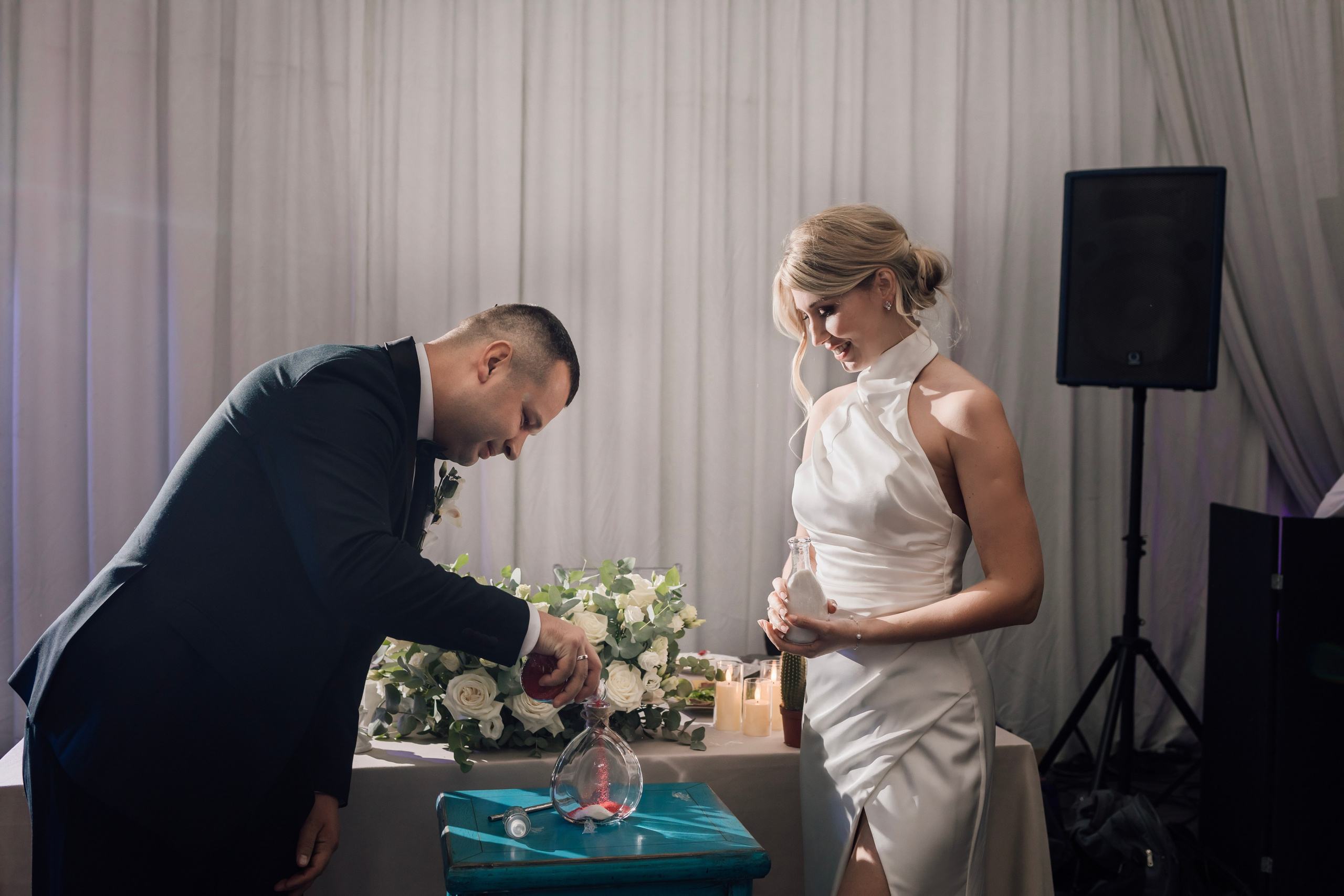 Ольга и Сергей. Свадьба в шатре. Свадебный и семейный фотограф в Москве Евгения Лисина