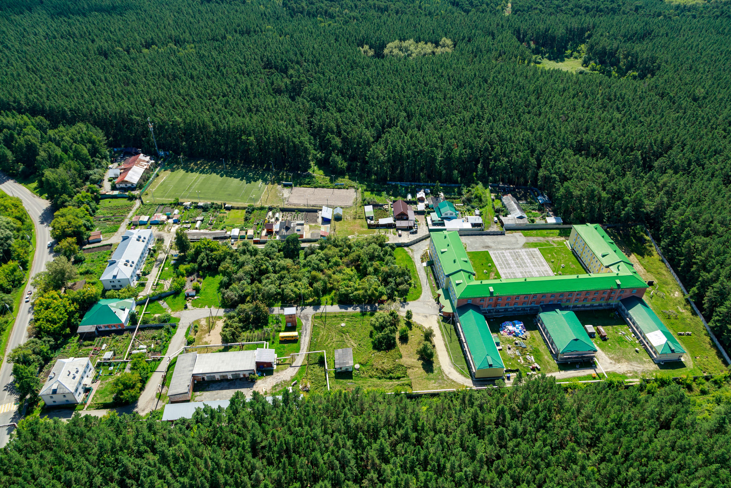 Город с высоты птичьего полёта. Фотограф Андрей Гузеев