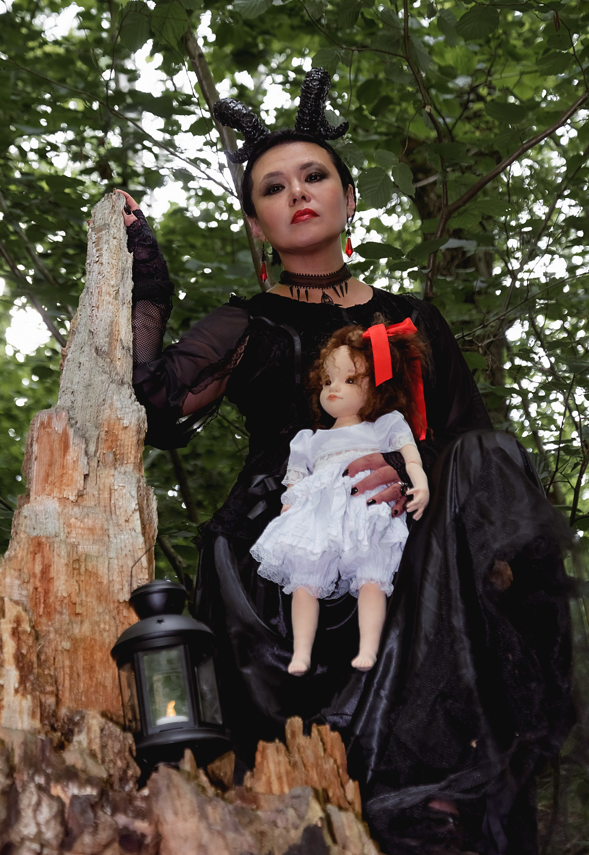 Фотосессия в стиле ведьма. Фотограф Тула творческие фотосессии недорого Ольга Ромашина