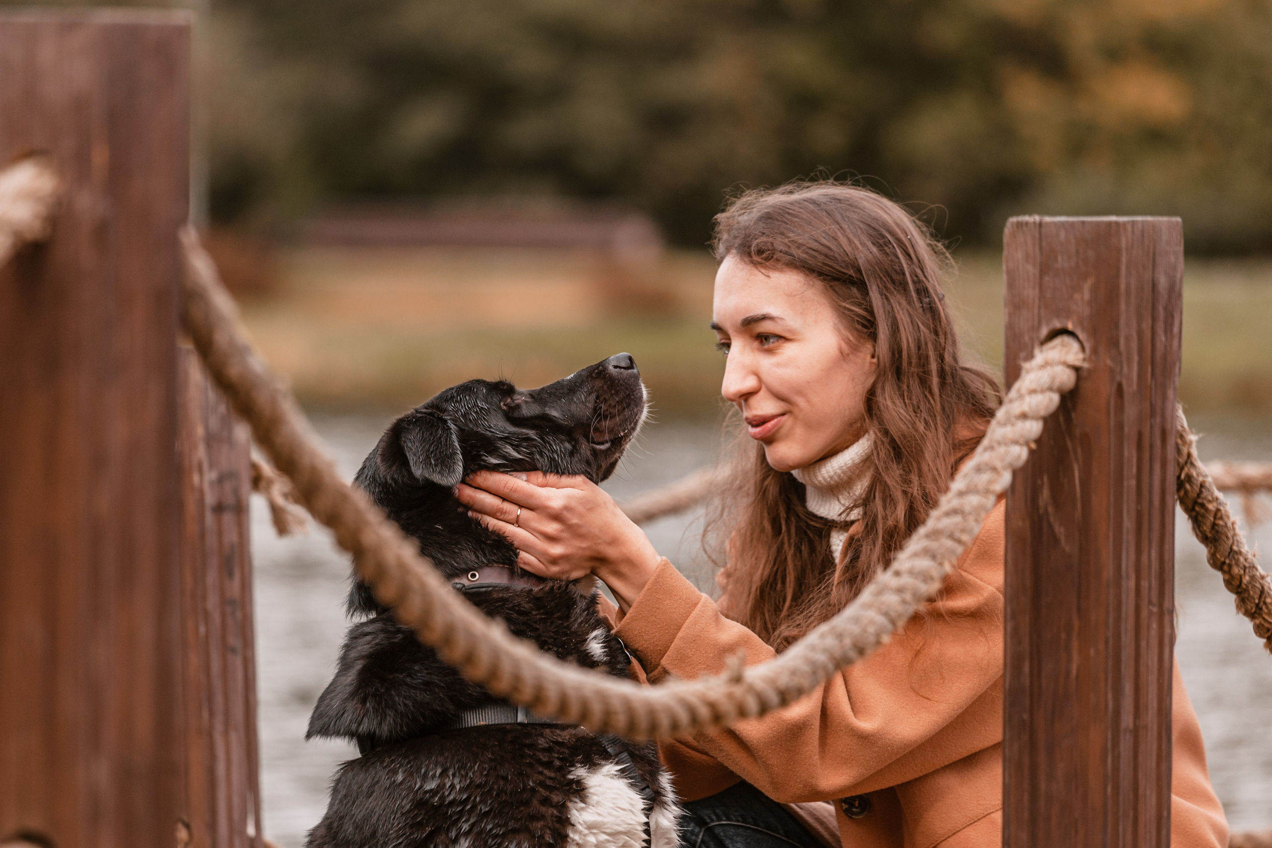 Юля и Фортуна. Фотограф-анималист Татьяна Степанова