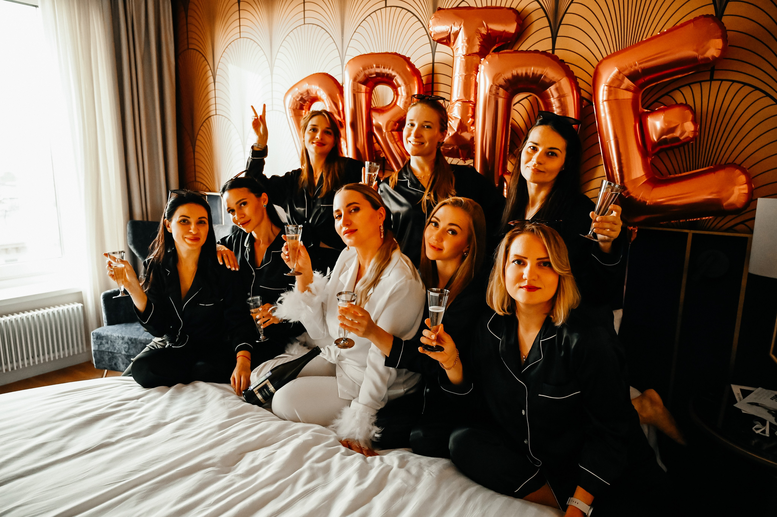 Девичник Отель Марриотт. Семейный и детский фотограф во Фрязино, Ивантеевке и Щелково Матвеева