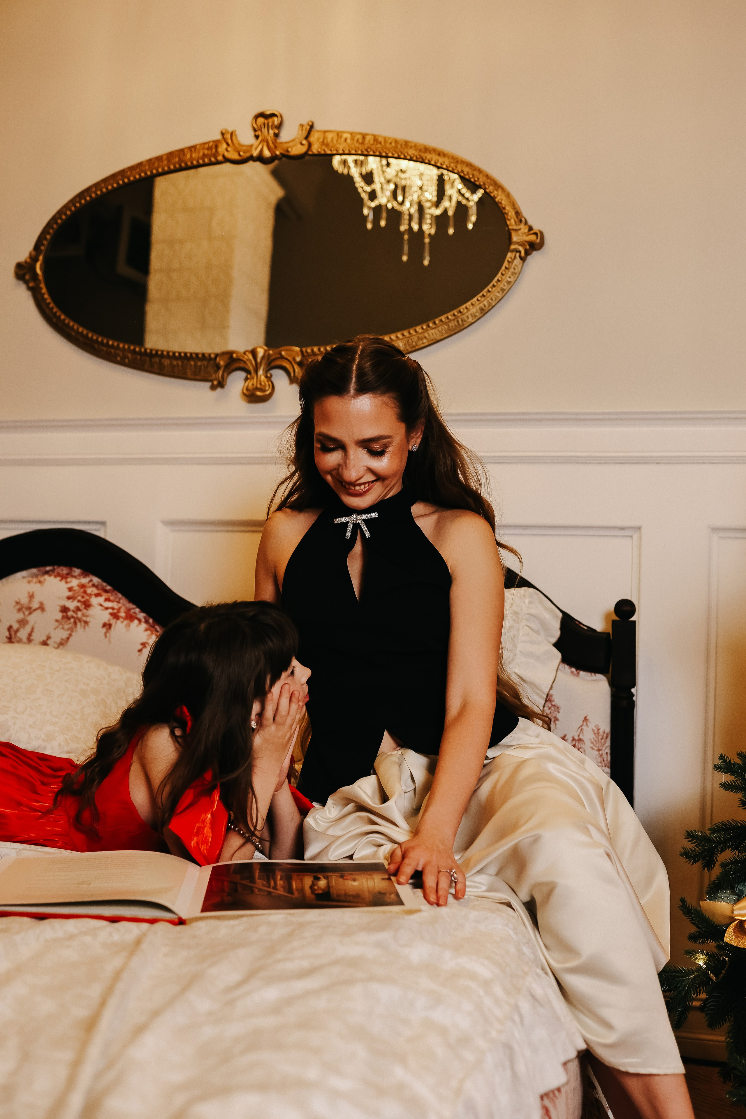 Новогодняя история Людмилы и Полины. Свадебный и семейный фотограф в Воронеже Ксения Воротникова